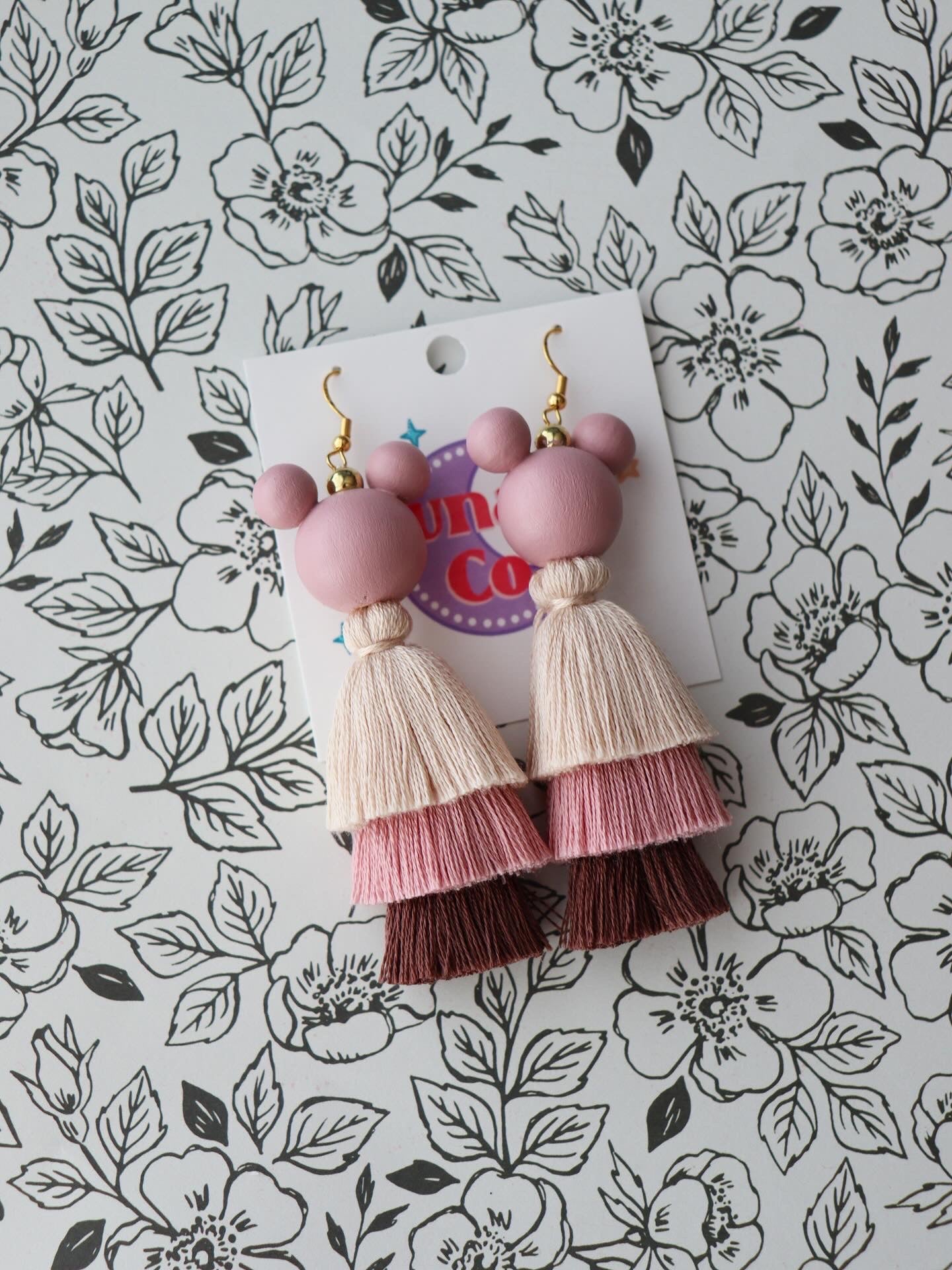 Fall Berries & Cream Tassels