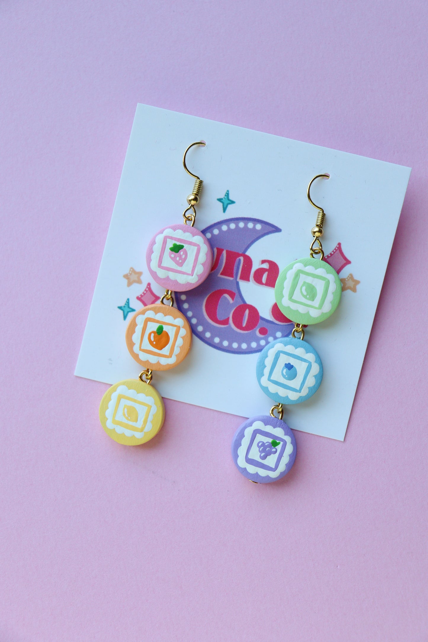 Fruit Stamp Dangles