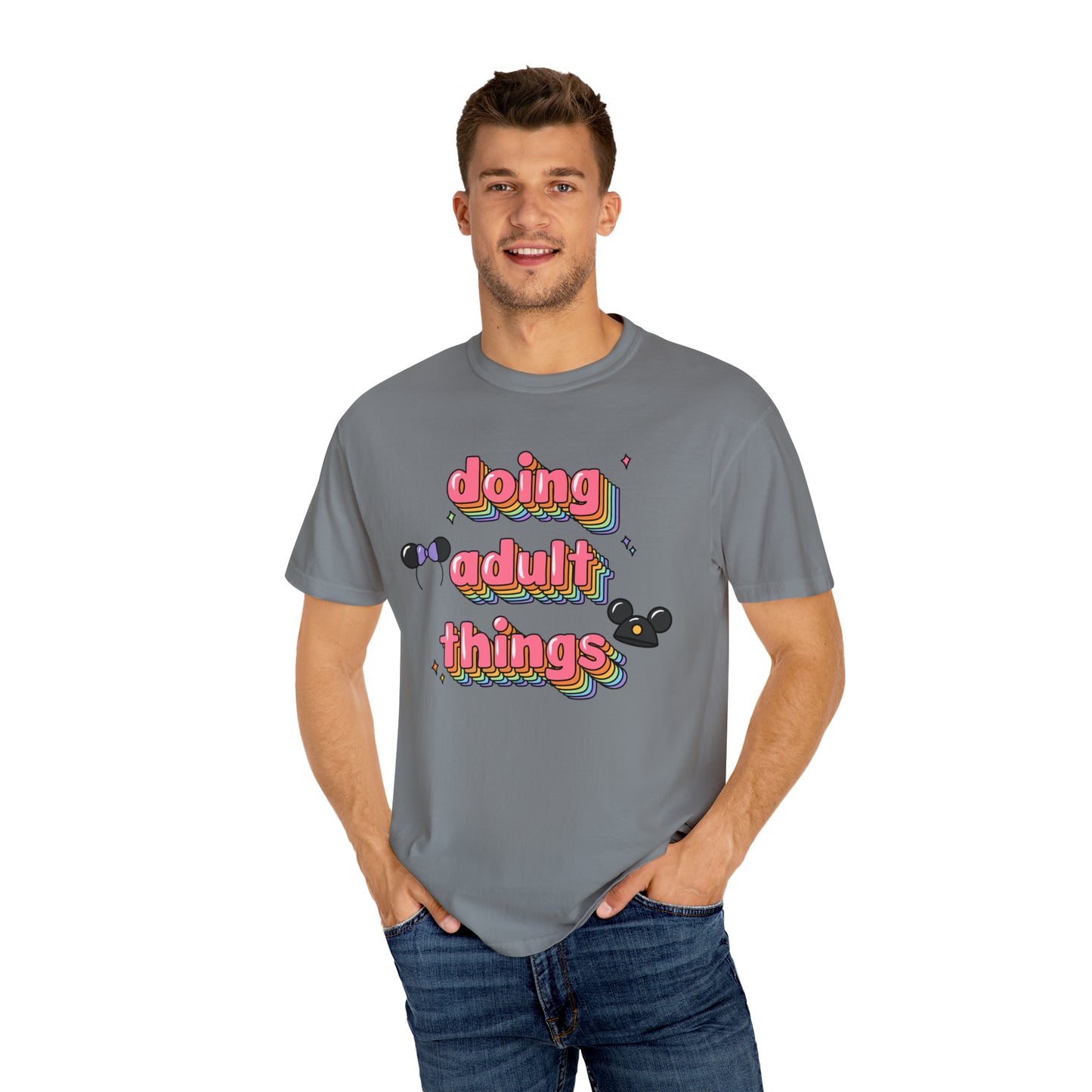 Adult Doing Adult Things Tee - Comfort Colors