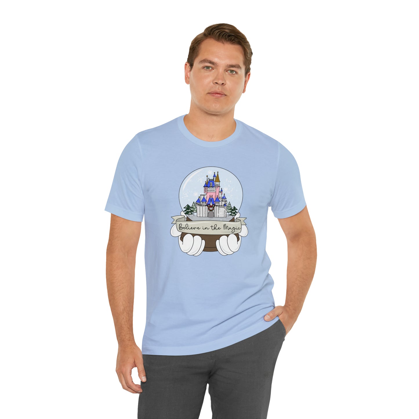 Adult WDW Snow Globe Tee - Bella + Canvas