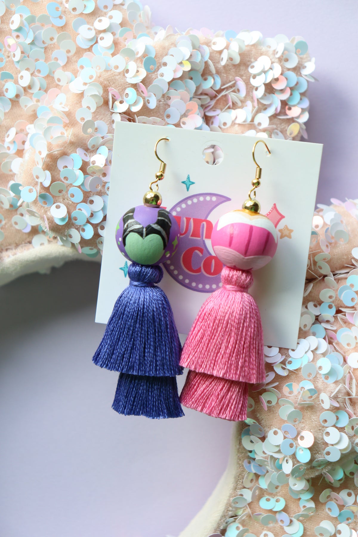 Thorns and Dreams Tassel Earrings