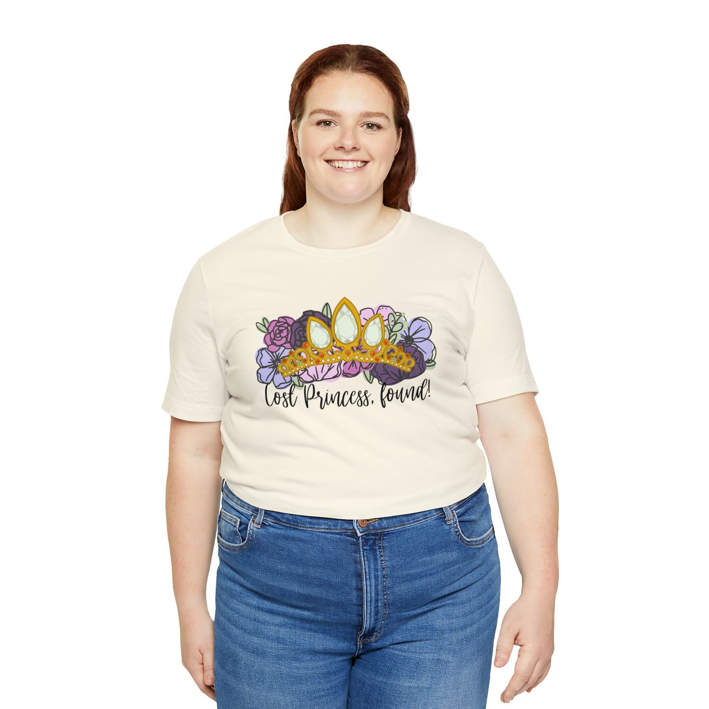 Adult Lost Princess, found Tee - Bella + Canvas