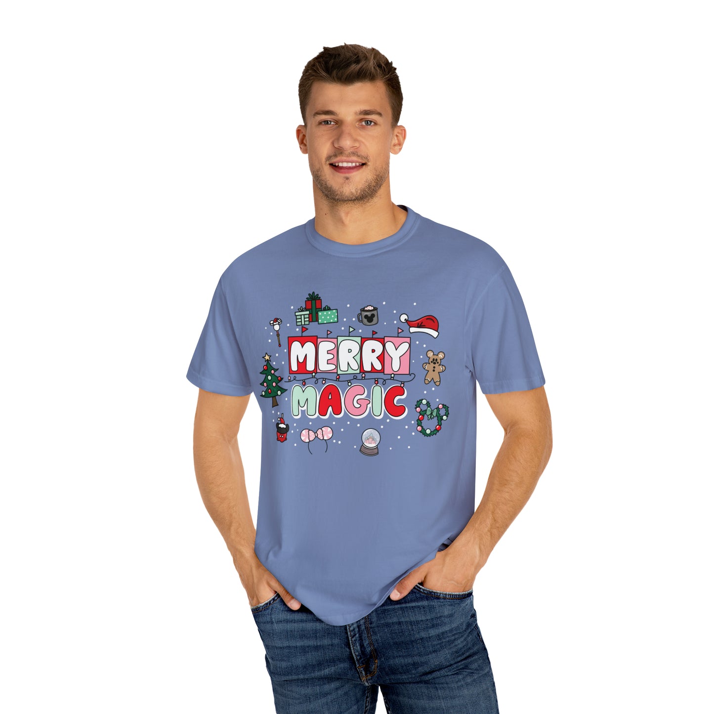 Adult Merry Magic Tee - Comfort Colors