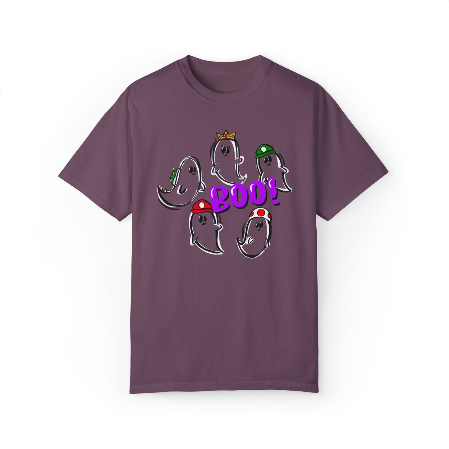 Adult Super Boo Tee - Comfort Colors