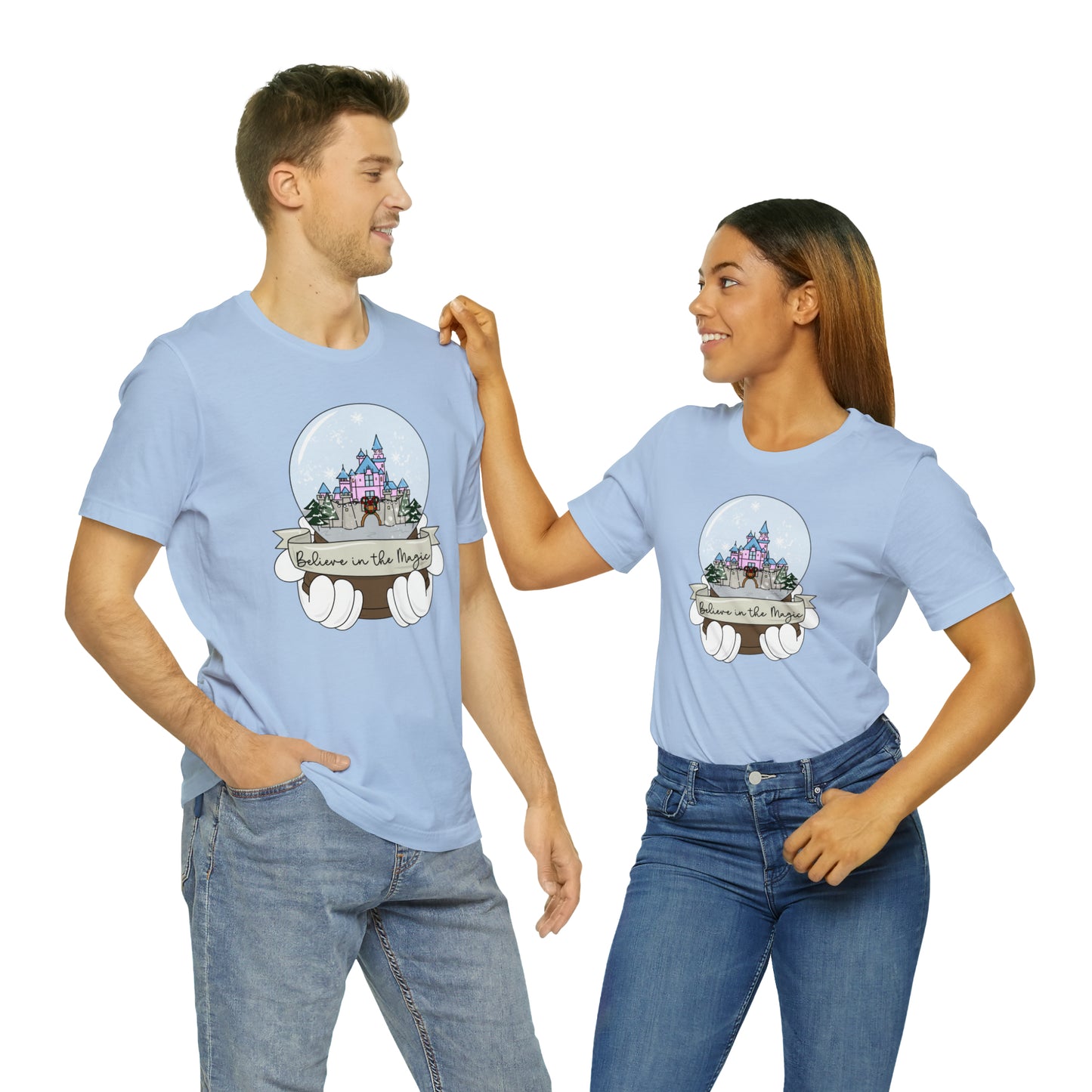 Adult DL Snow Globe Tee - Bella + Canvas