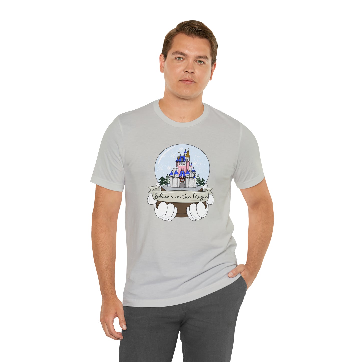 Adult WDW Snow Globe Tee - Bella + Canvas