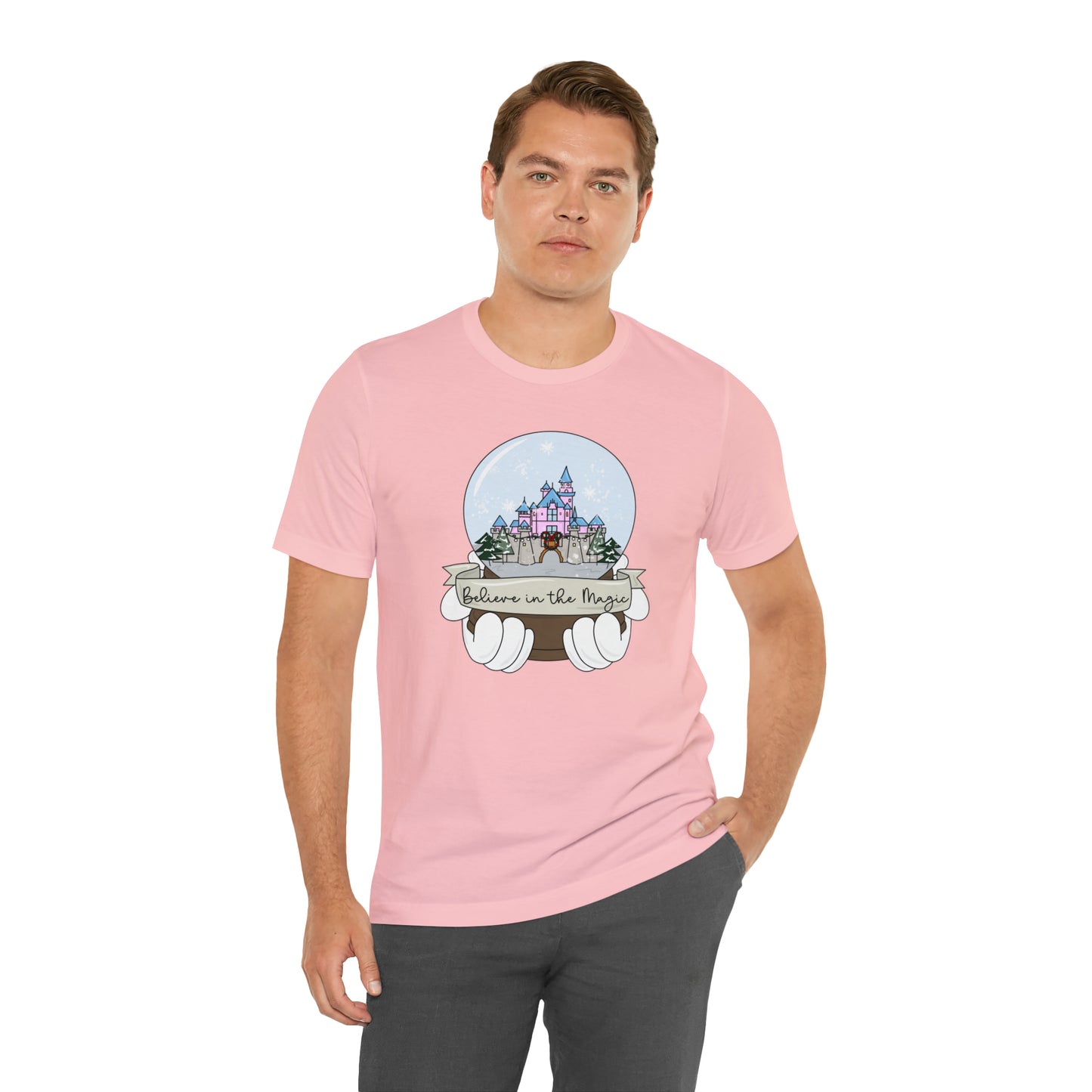 Adult DL Snow Globe Tee - Bella + Canvas