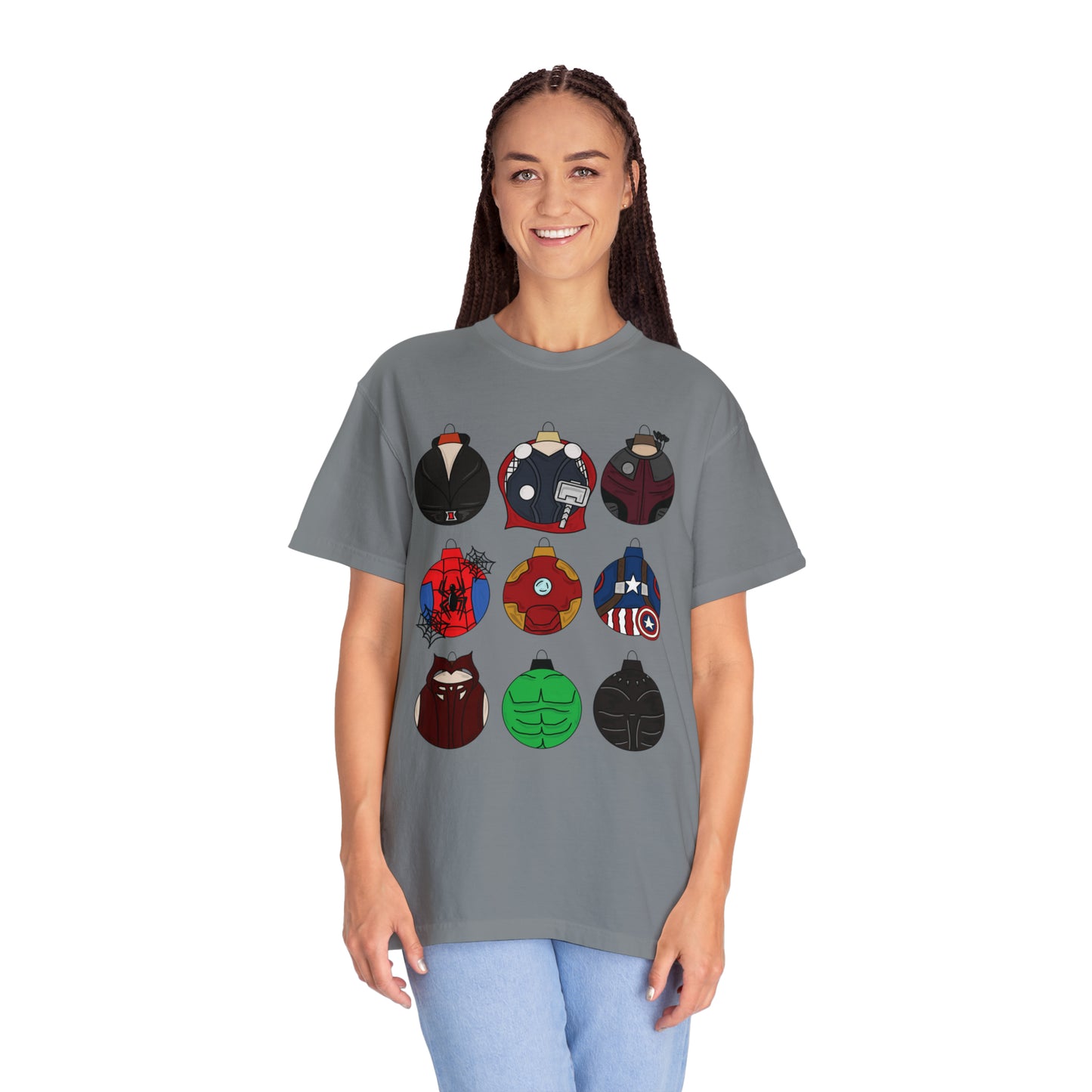 Adult Hero Ornaments Tee - Comfort Colors