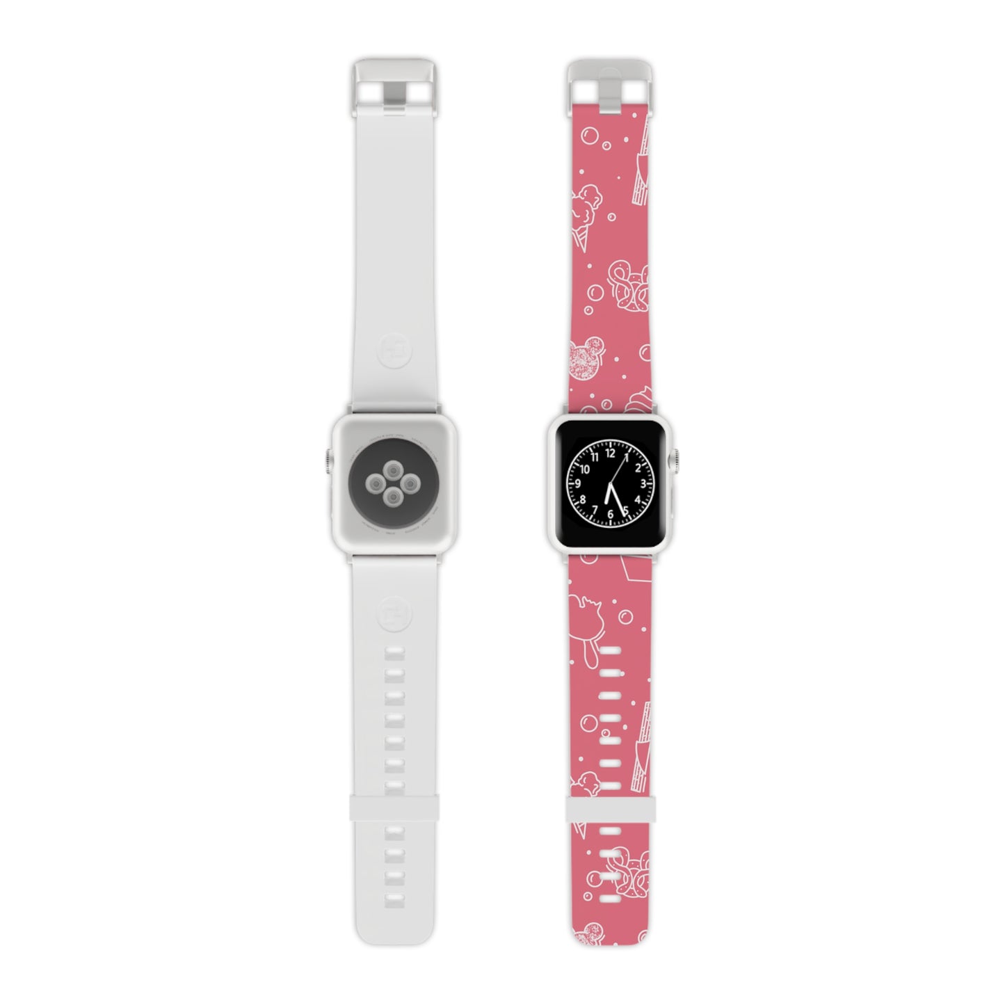 Snacks - Pink Coral - Watch Band for Apple Watch