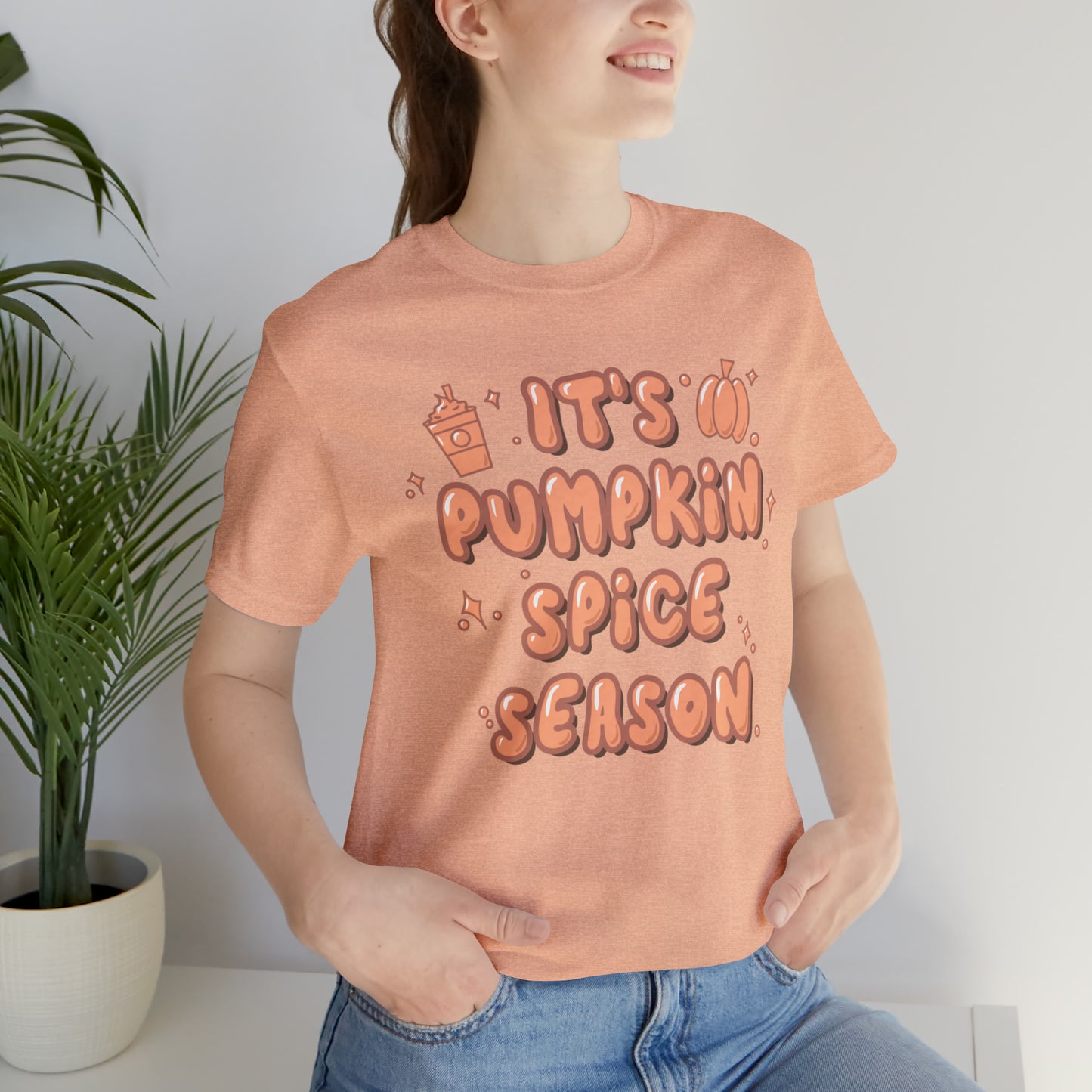 Adult Pumpkin Spice Season Tee - Bella + Canvas