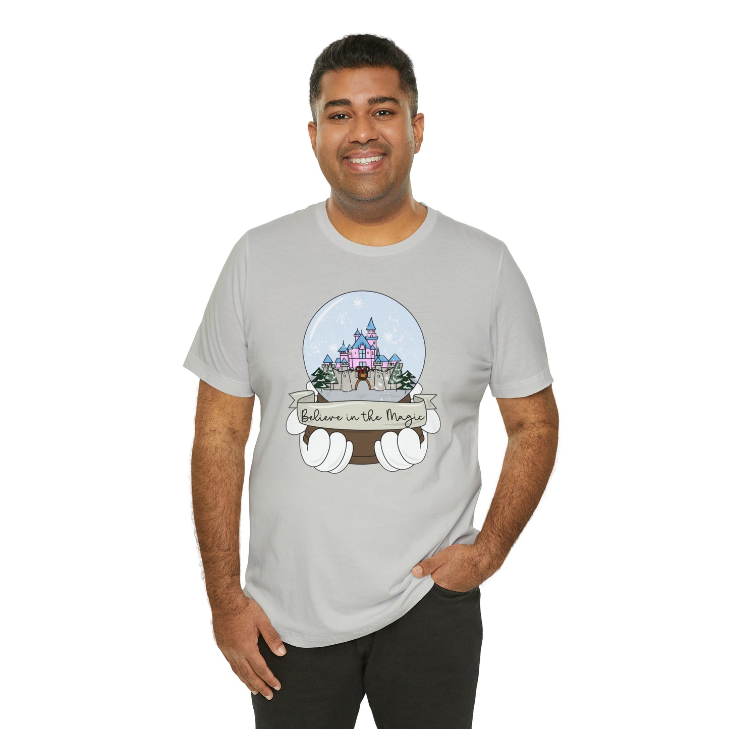 Adult DL Snow Globe Tee - Bella + Canvas