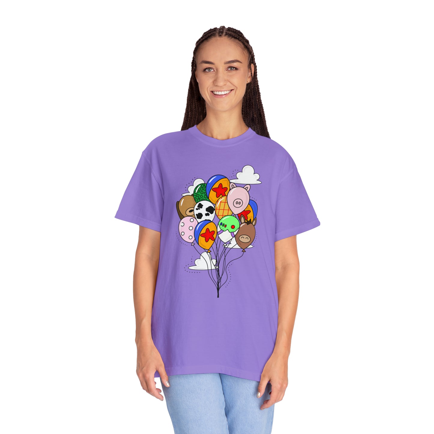 Adult Toy Balloons Tee - Comfort Colors