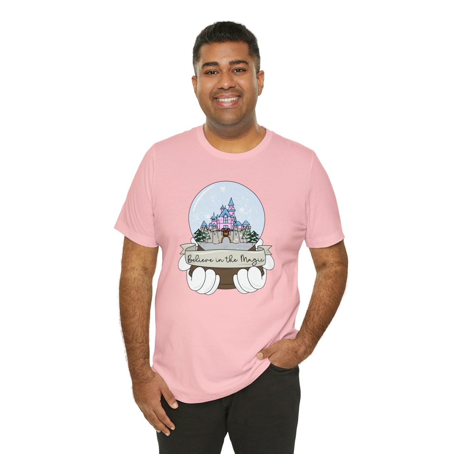 Adult DL Snow Globe Tee - Bella + Canvas