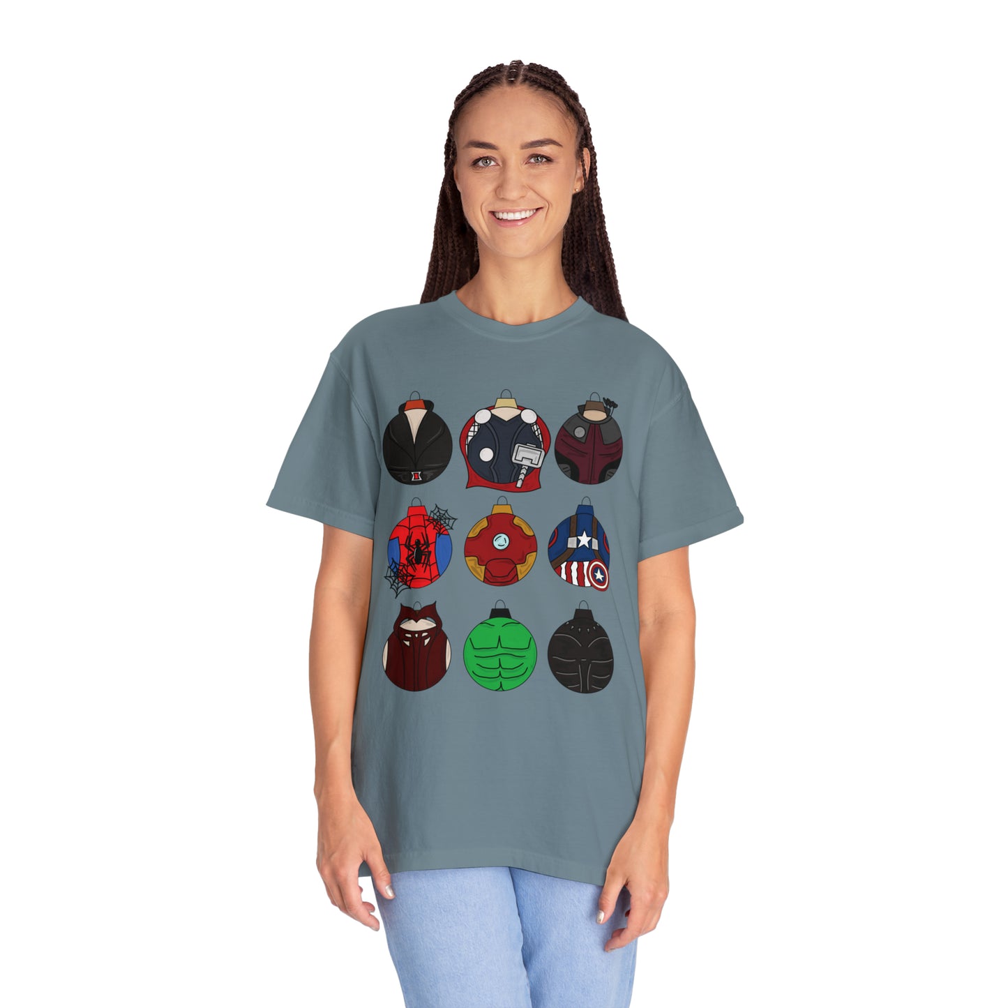 Adult Hero Ornaments Tee - Comfort Colors