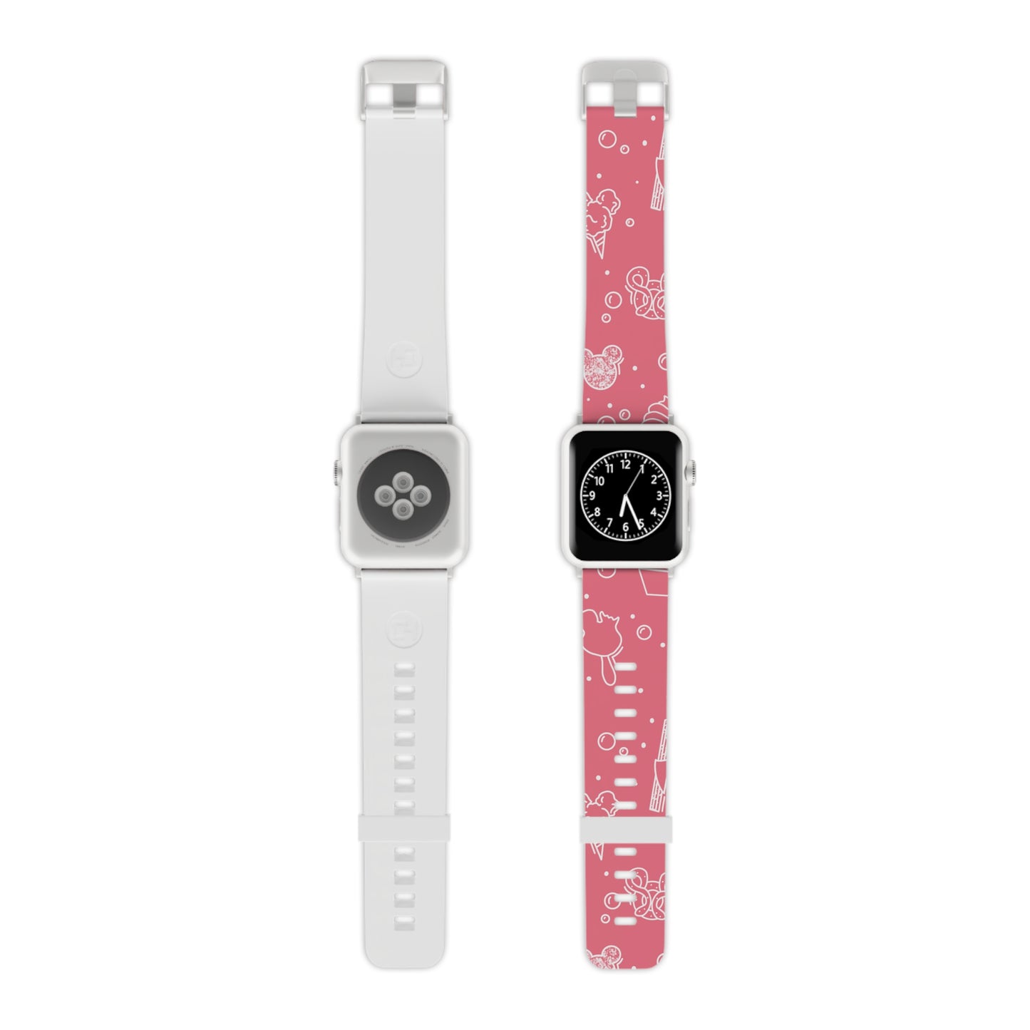 Snacks - Pink Coral - Watch Band for Apple Watch