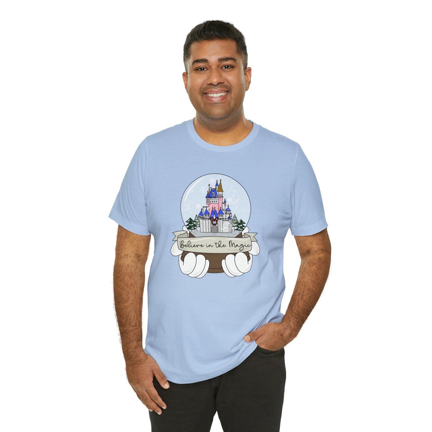 Adult WDW Snow Globe Tee - Bella + Canvas