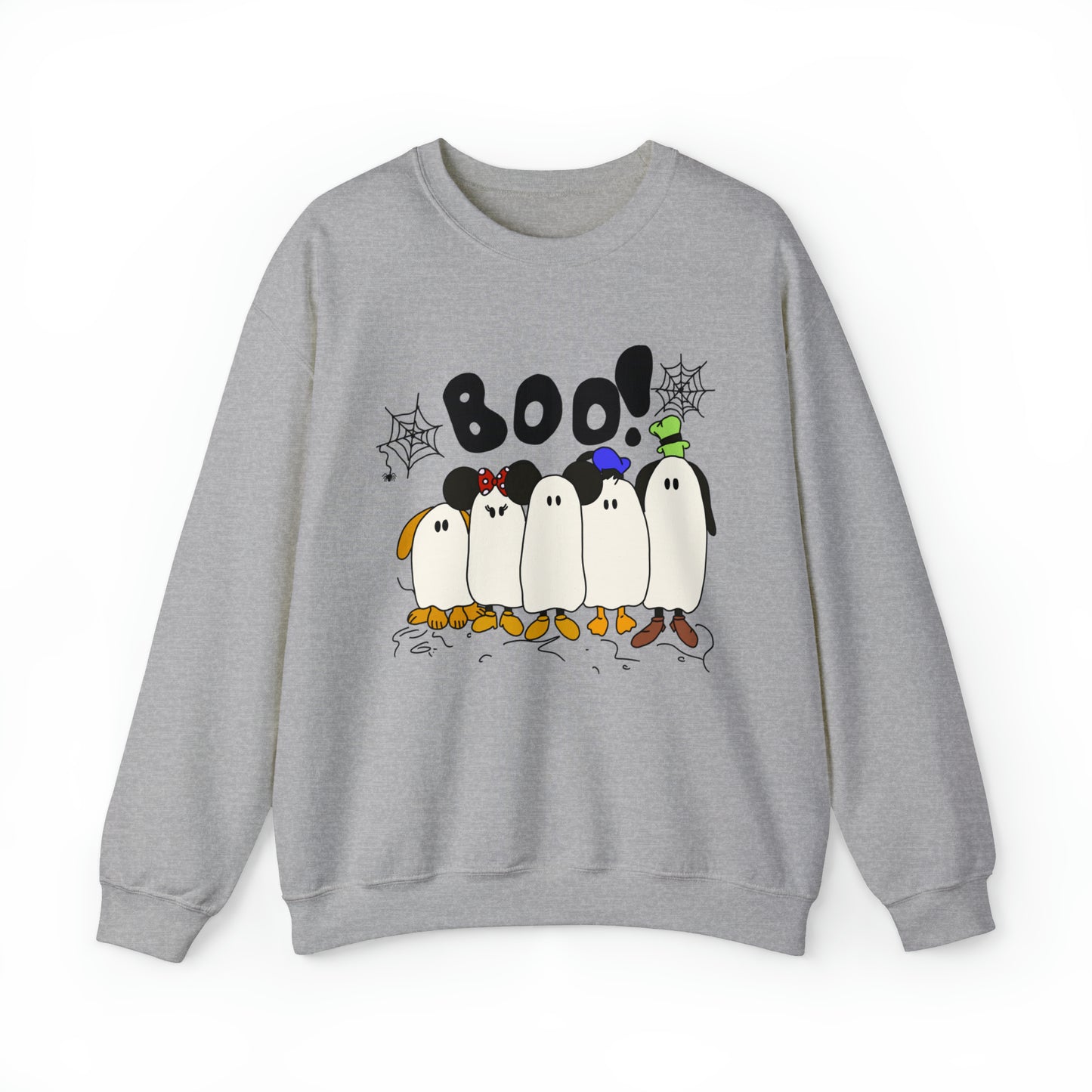 Adult Fabulous Ghosts Crewneck - Gildan