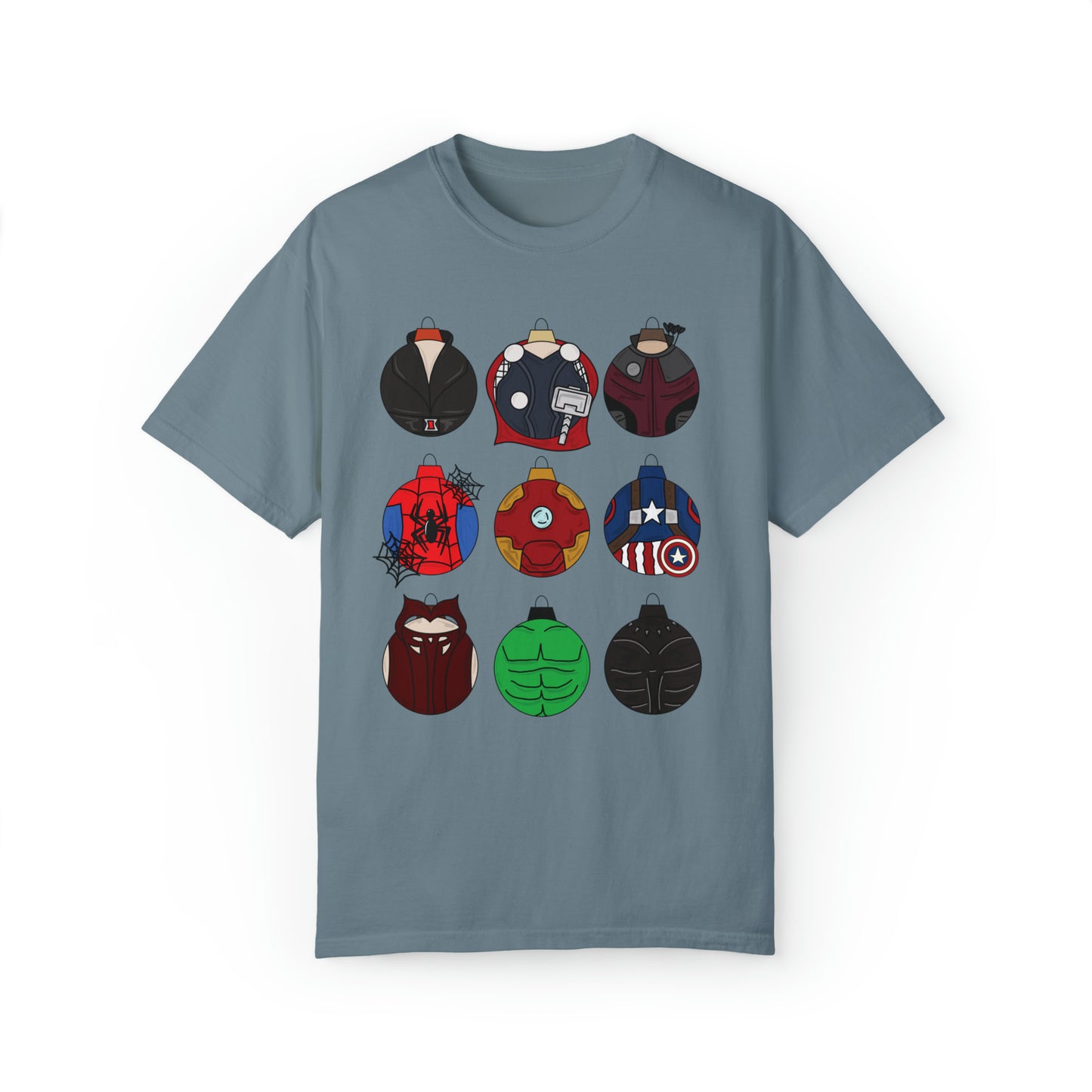 Adult Hero Ornaments Tee - Comfort Colors