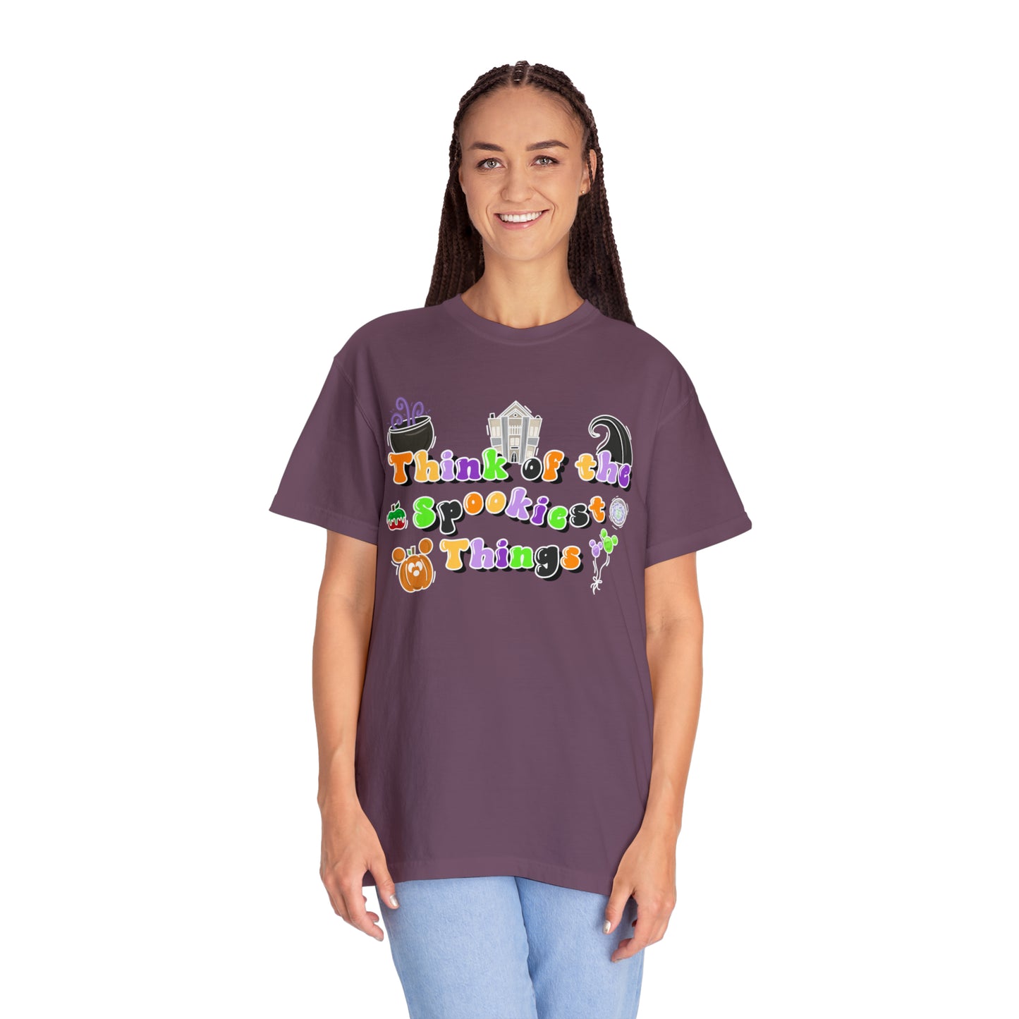 Adult Think of the spookiest things Tee - Comfort Colors