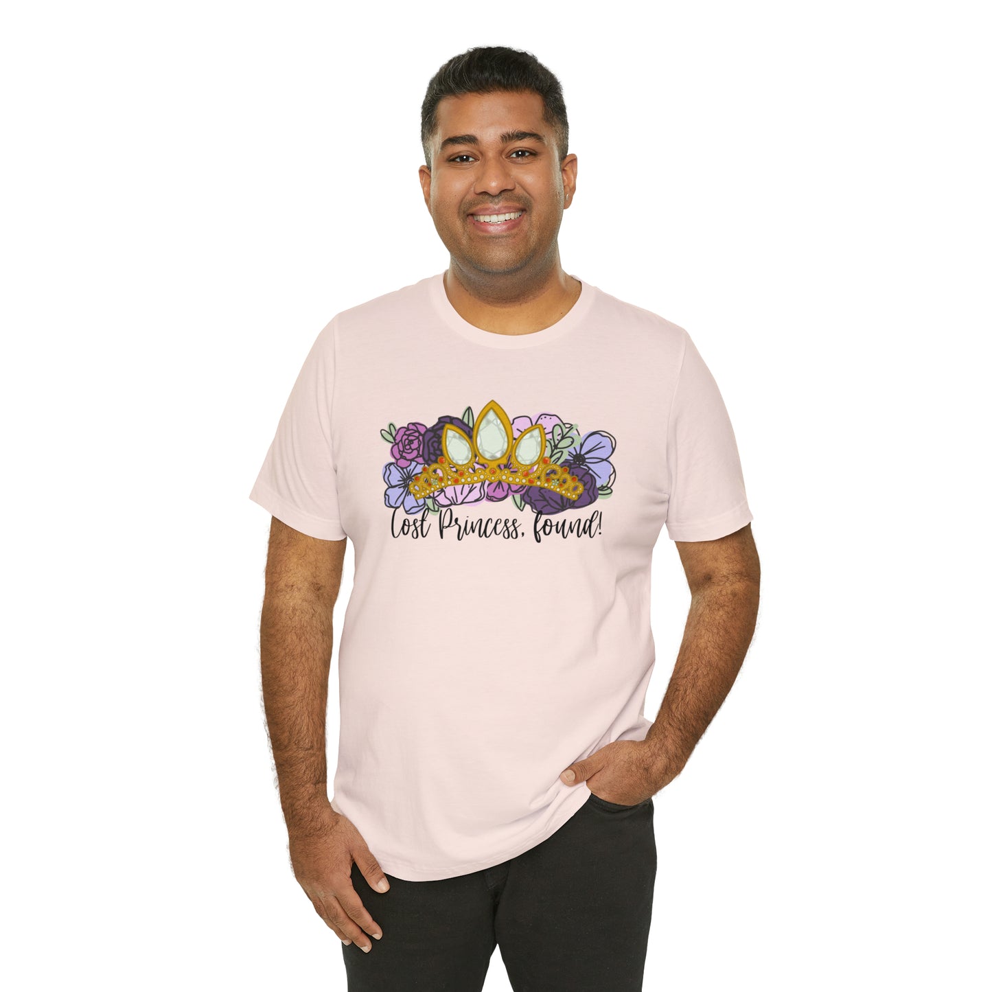 Adult Lost Princess, found Tee - Bella + Canvas