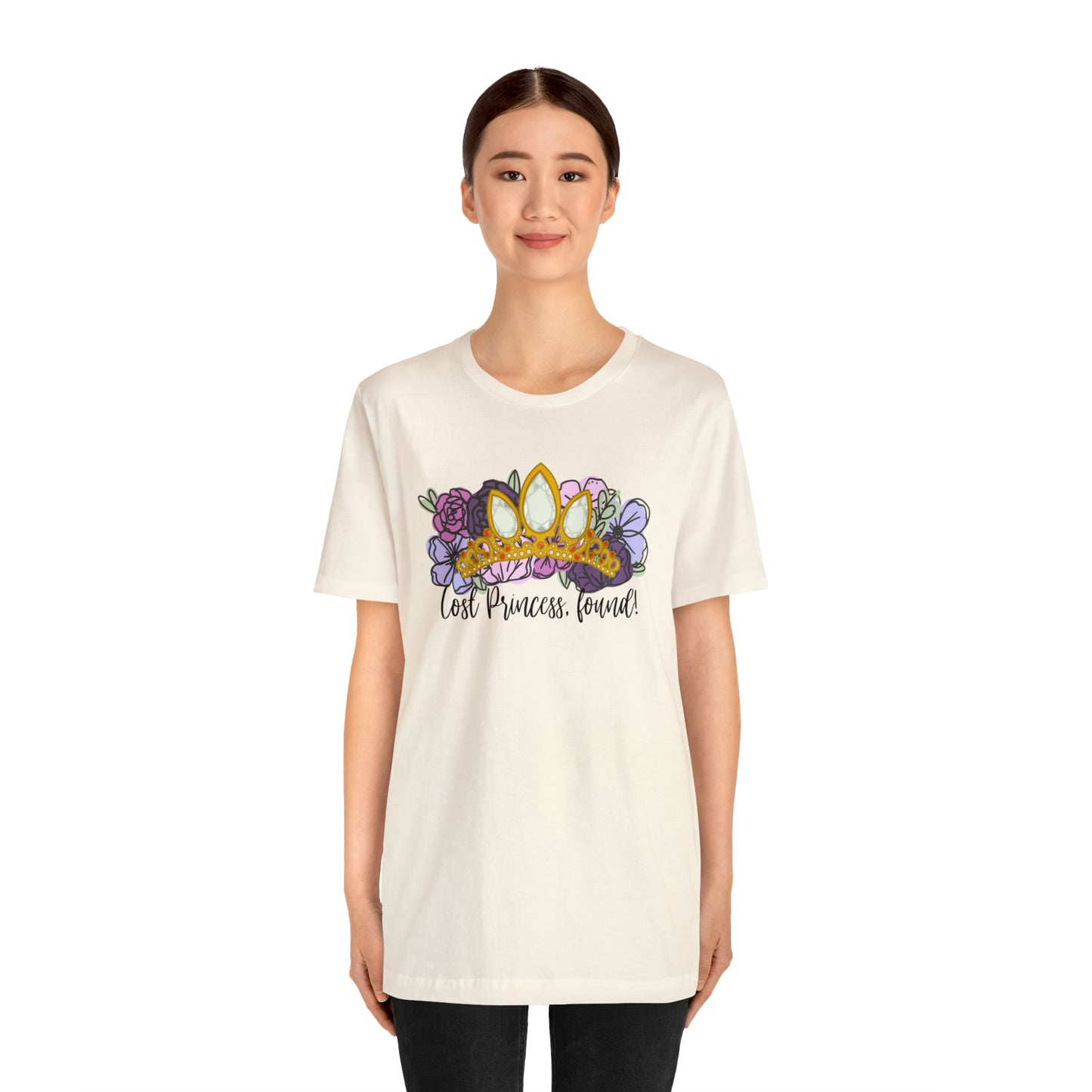 Adult Lost Princess, found Tee - Bella + Canvas