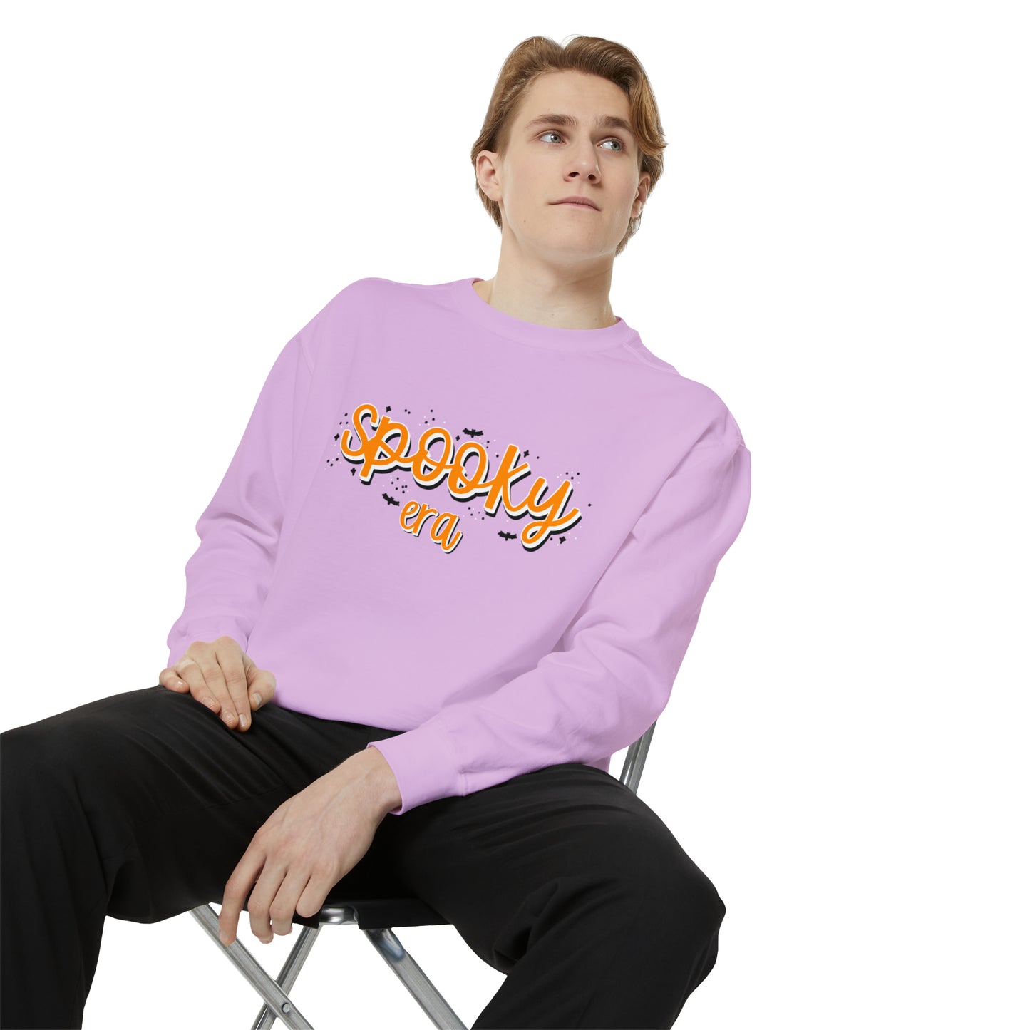 Adult Spooky Era Crew - Comfort Colors