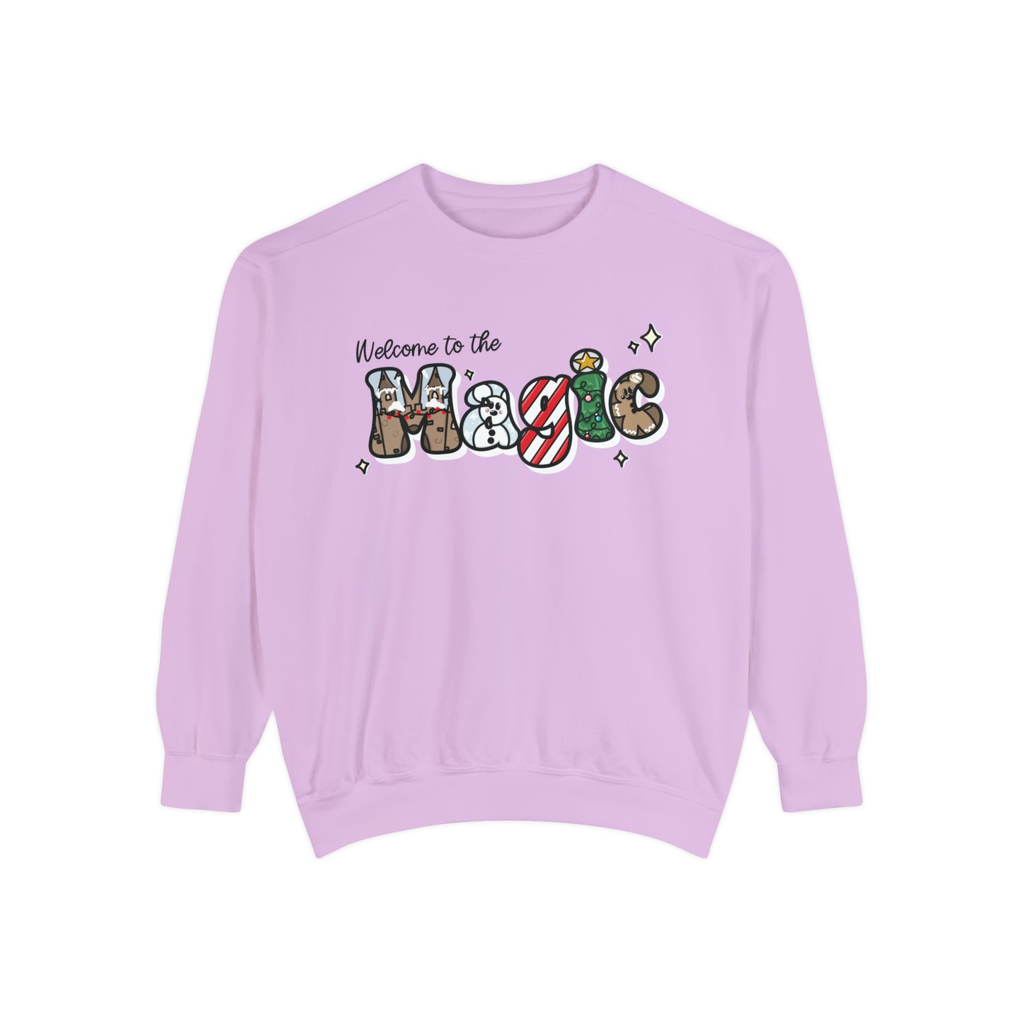 Adult Welcome to the ^Christmas Magic - Sweatshirt