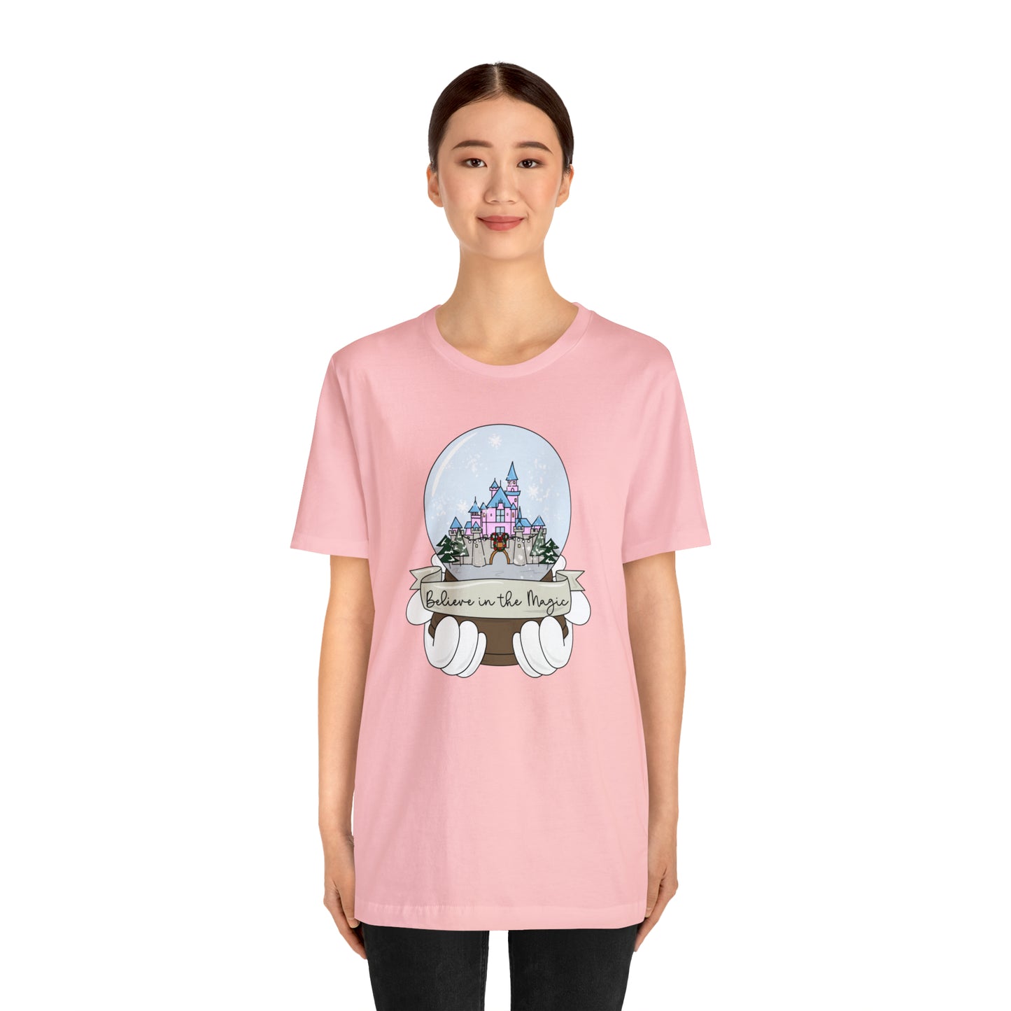 Adult DL Snow Globe Tee - Bella + Canvas