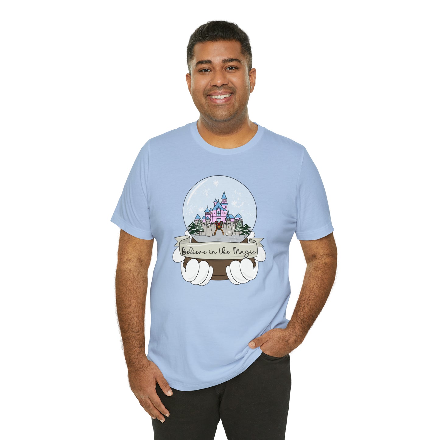 Adult DL Snow Globe Tee - Bella + Canvas