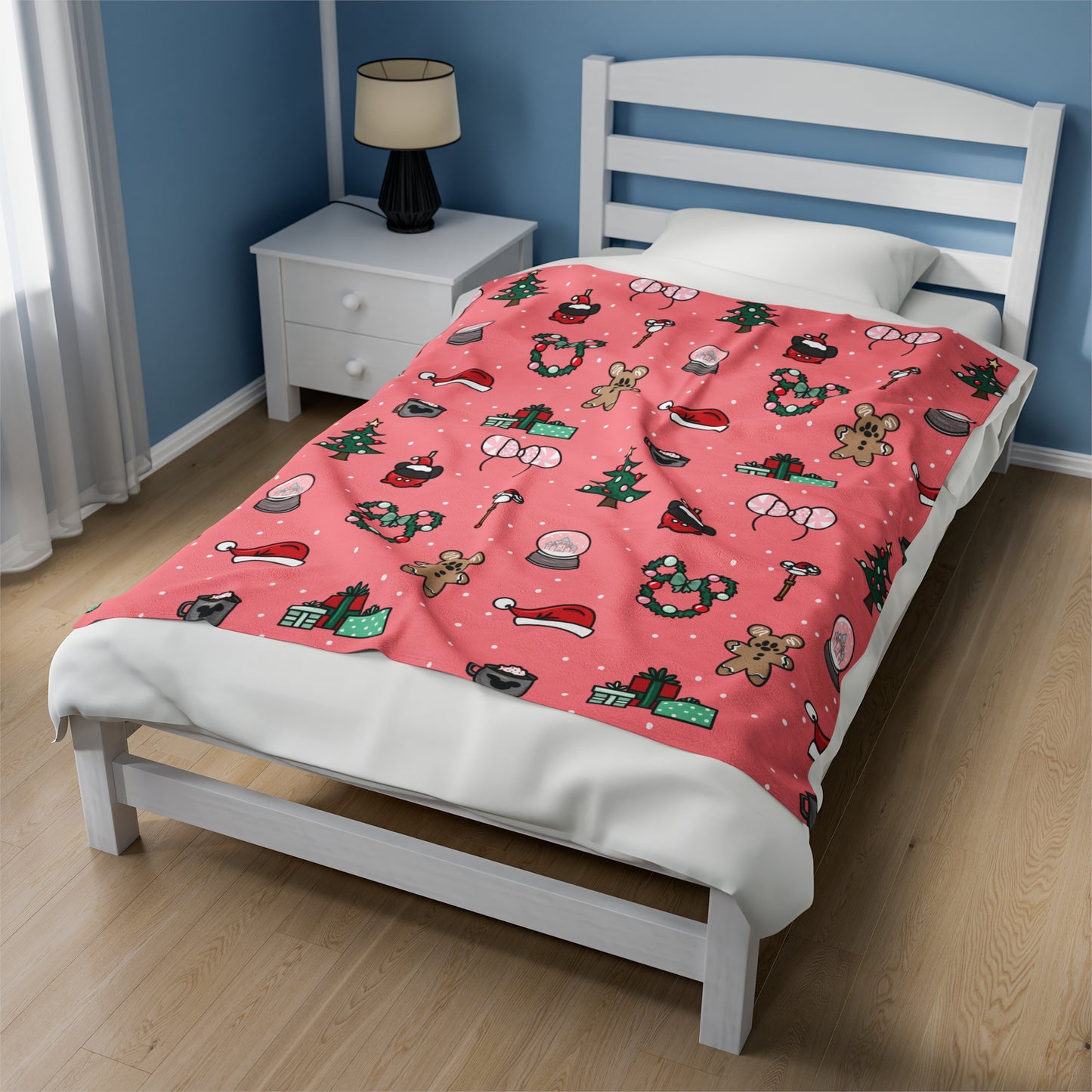 Merry Magic Blanket - Candy Cane Red