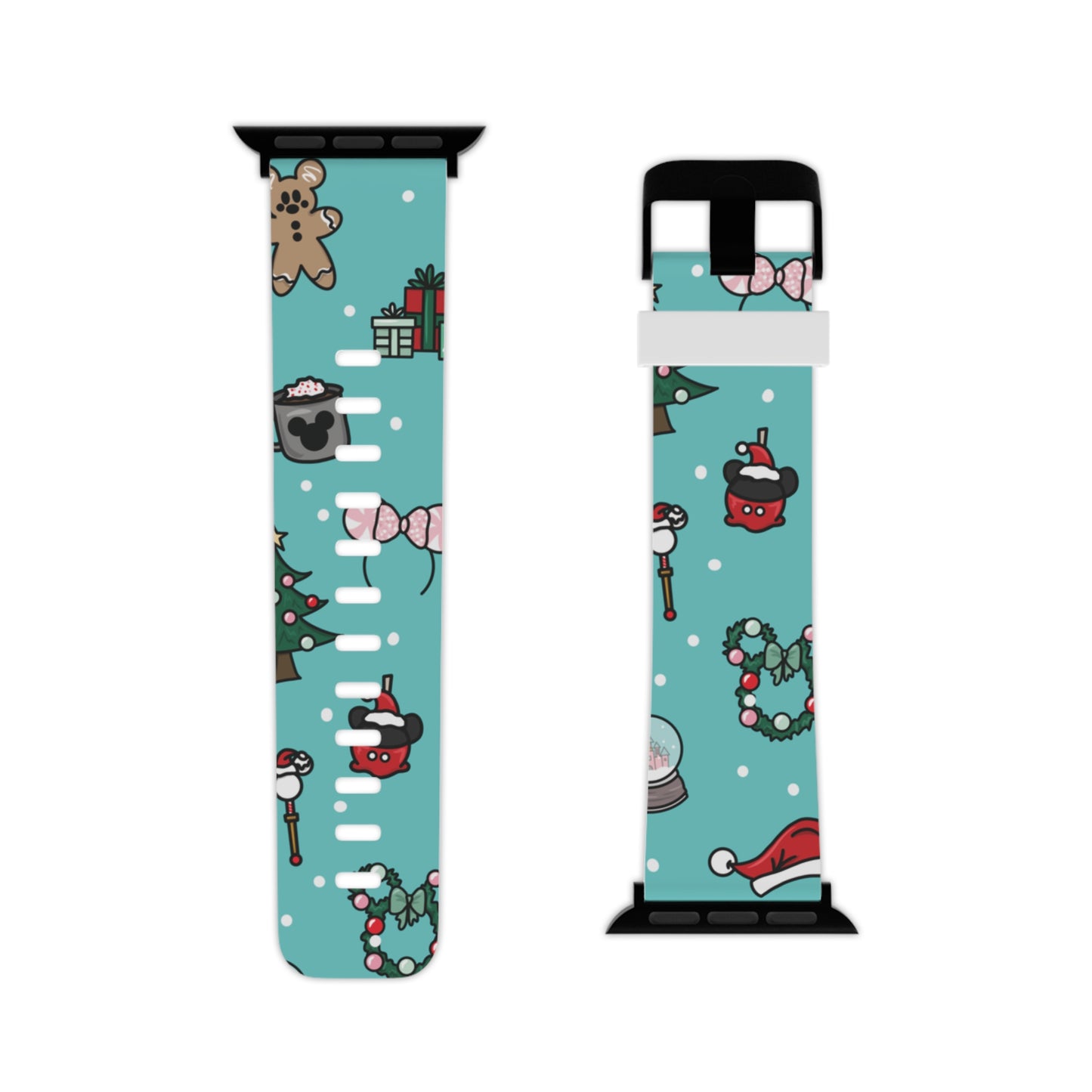 Merry Magic - Teal - Watch Band for Apple Watch