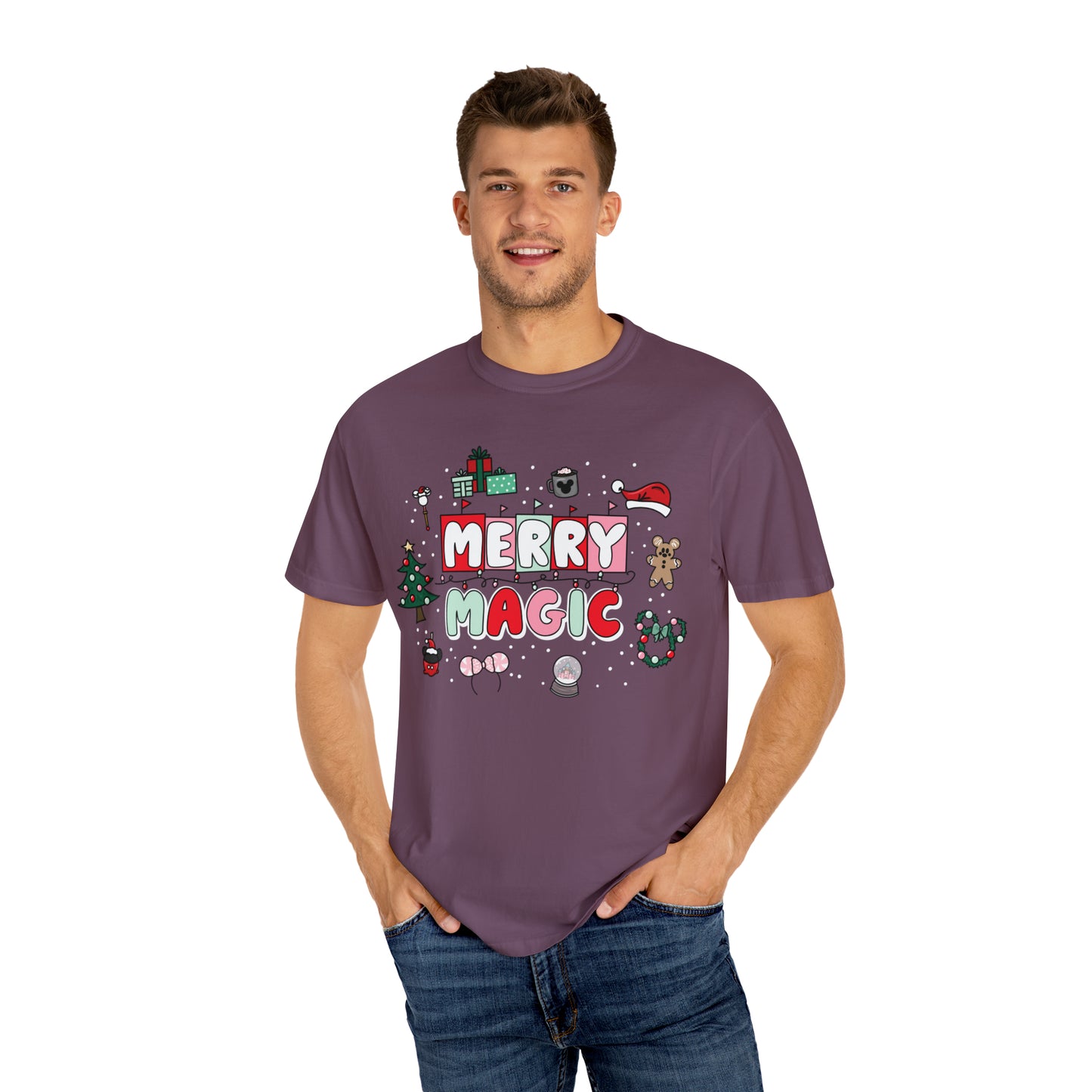 Adult Merry Magic Tee - Comfort Colors