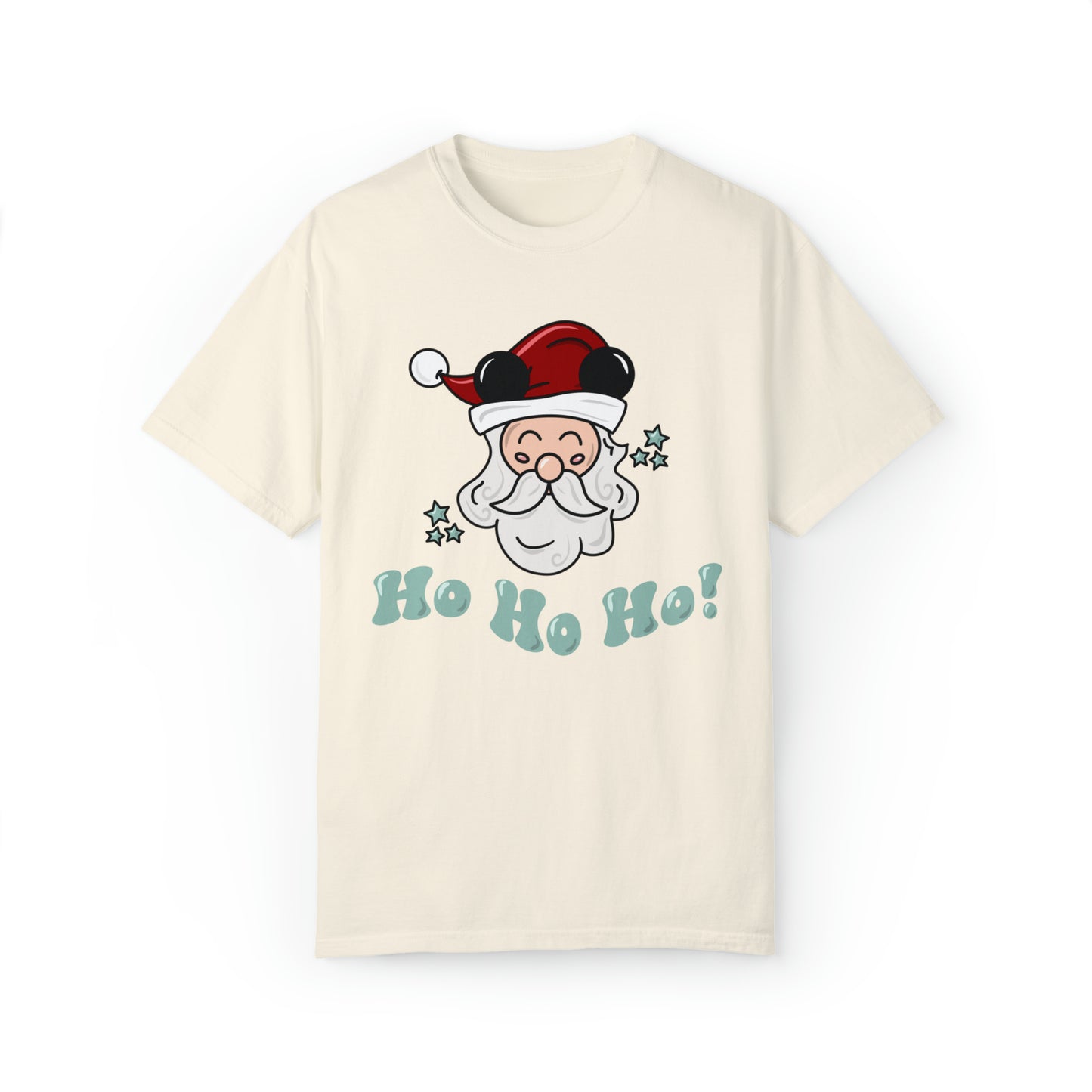 Adult Magical Santa, Green Tee - Comfort Colors