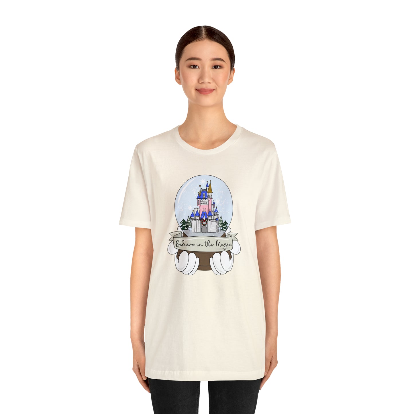 Adult WDW Snow Globe Tee - Bella + Canvas