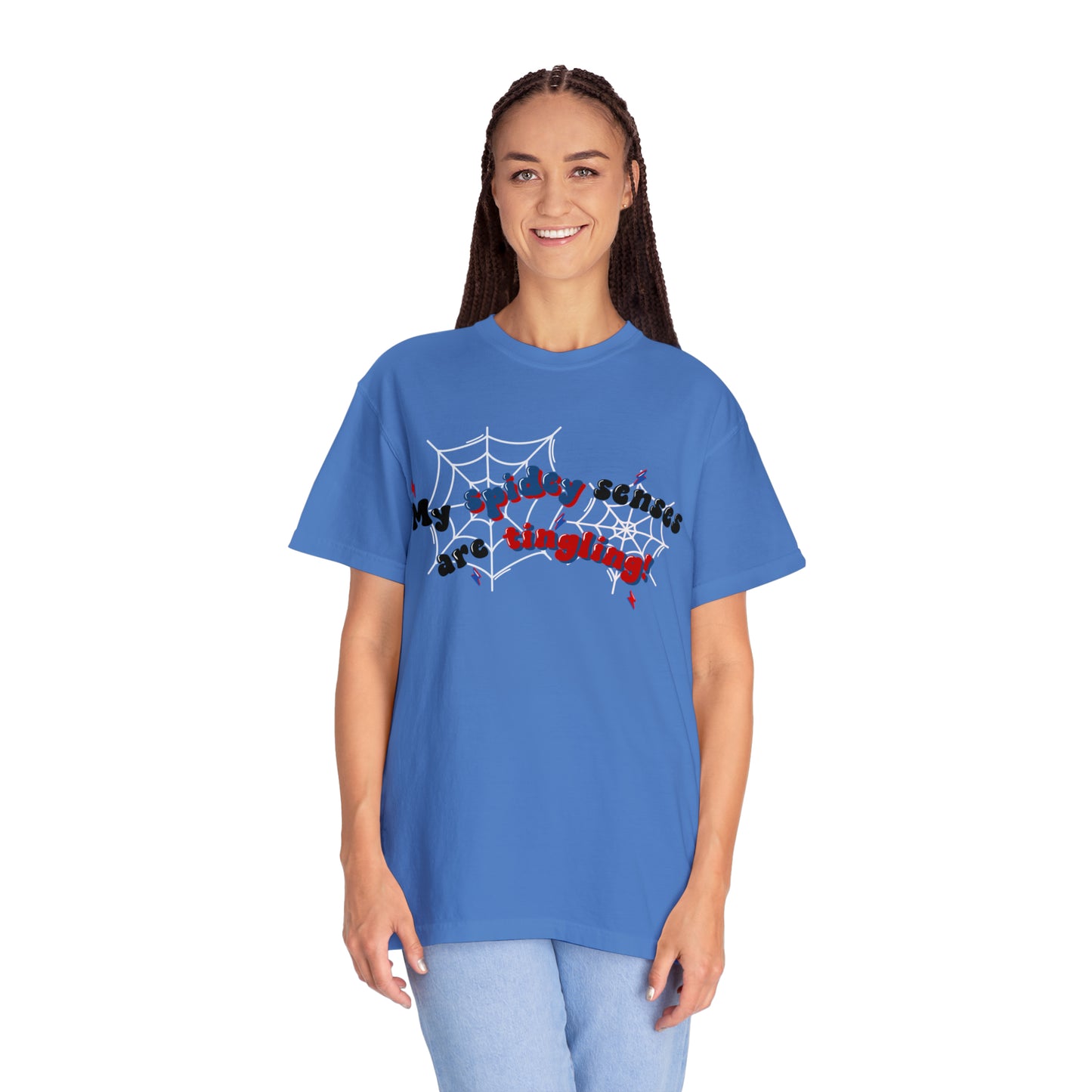 Adult Spidey Senses Tee - Comfort Colors