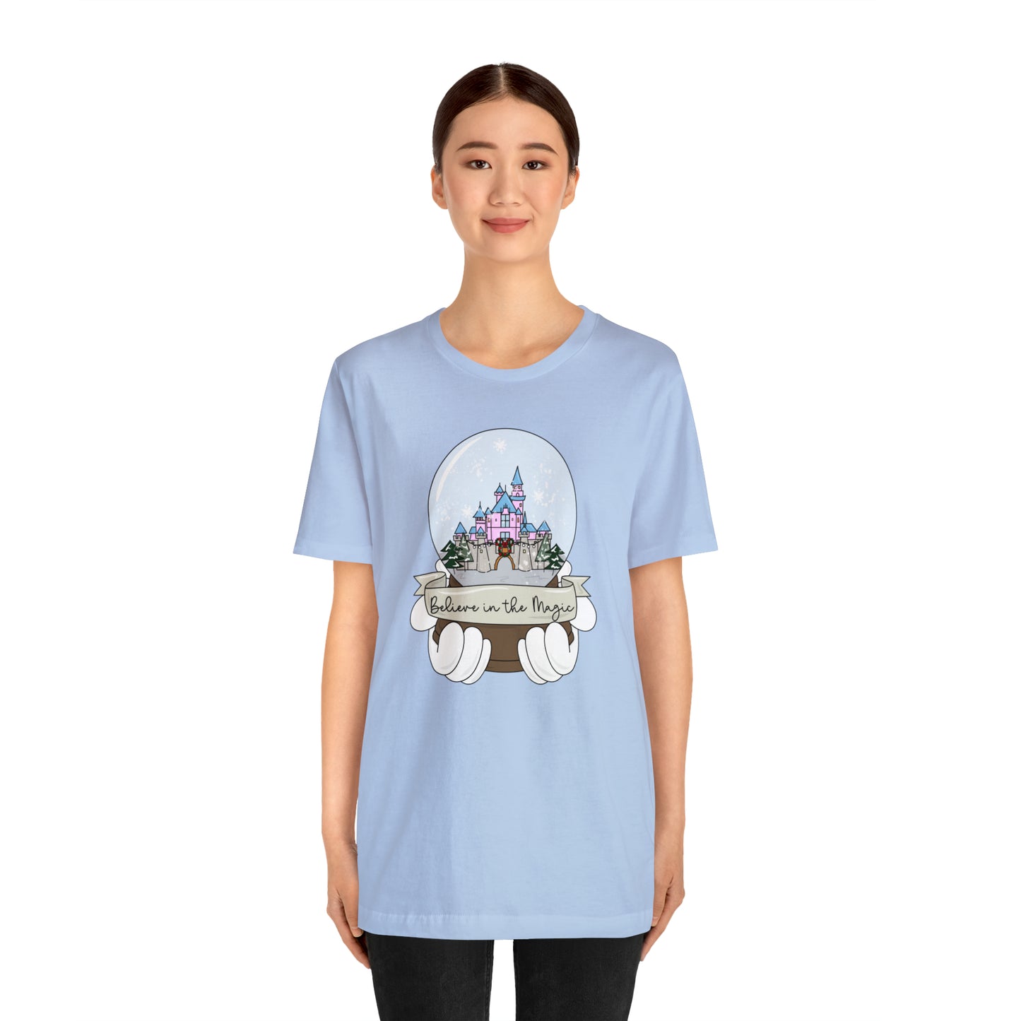 Adult DL Snow Globe Tee - Bella + Canvas