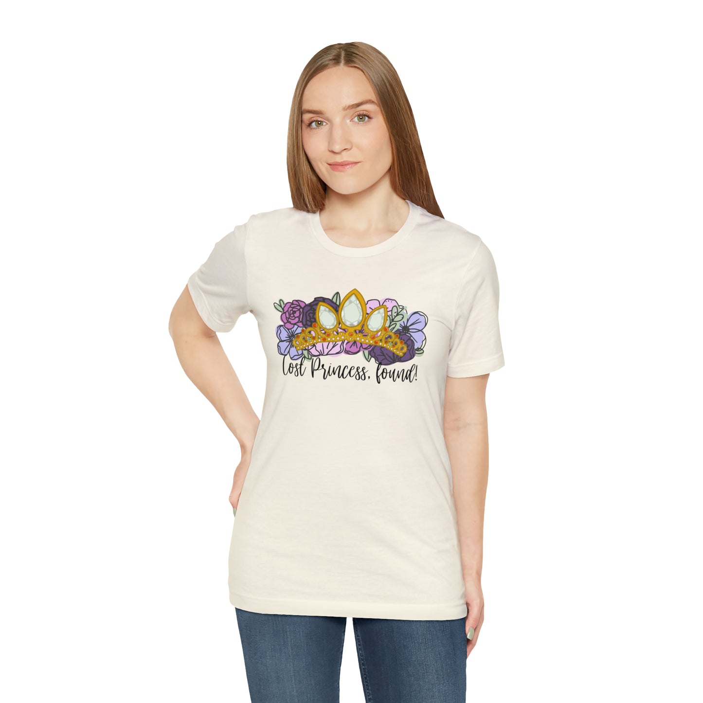 Adult Lost Princess, found Tee - Bella + Canvas