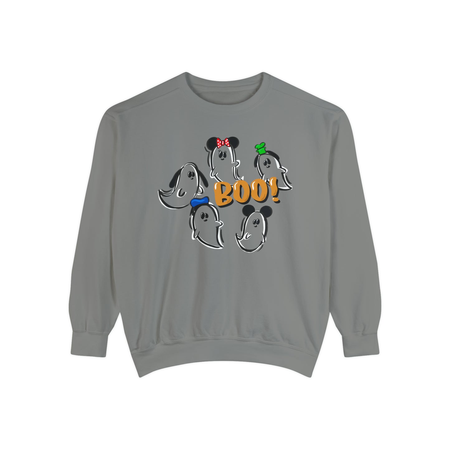 Adult Fab 5 Boo Crewneck - Comfort Colors