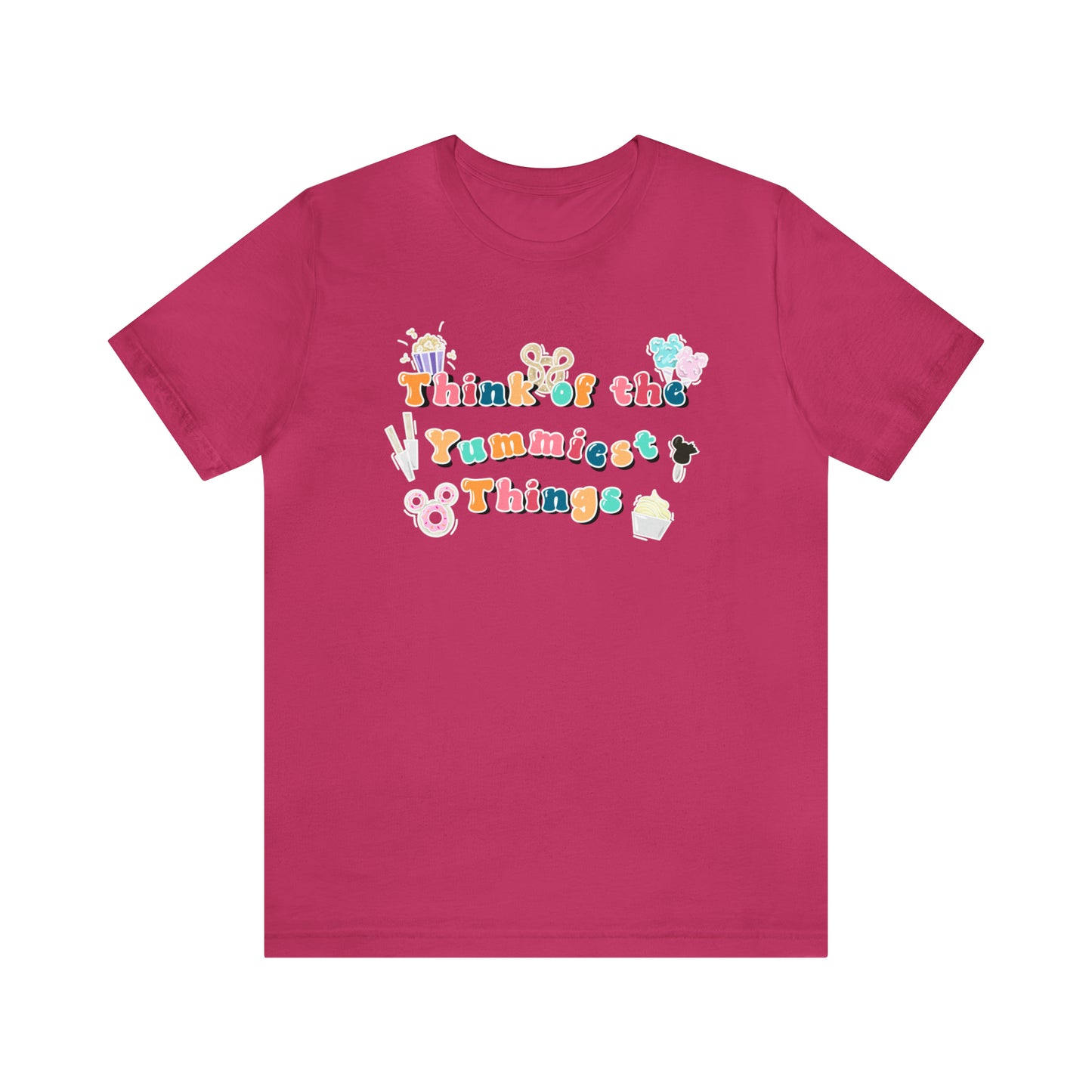 Adult Yummiest Things Tee - Bella + Canvas