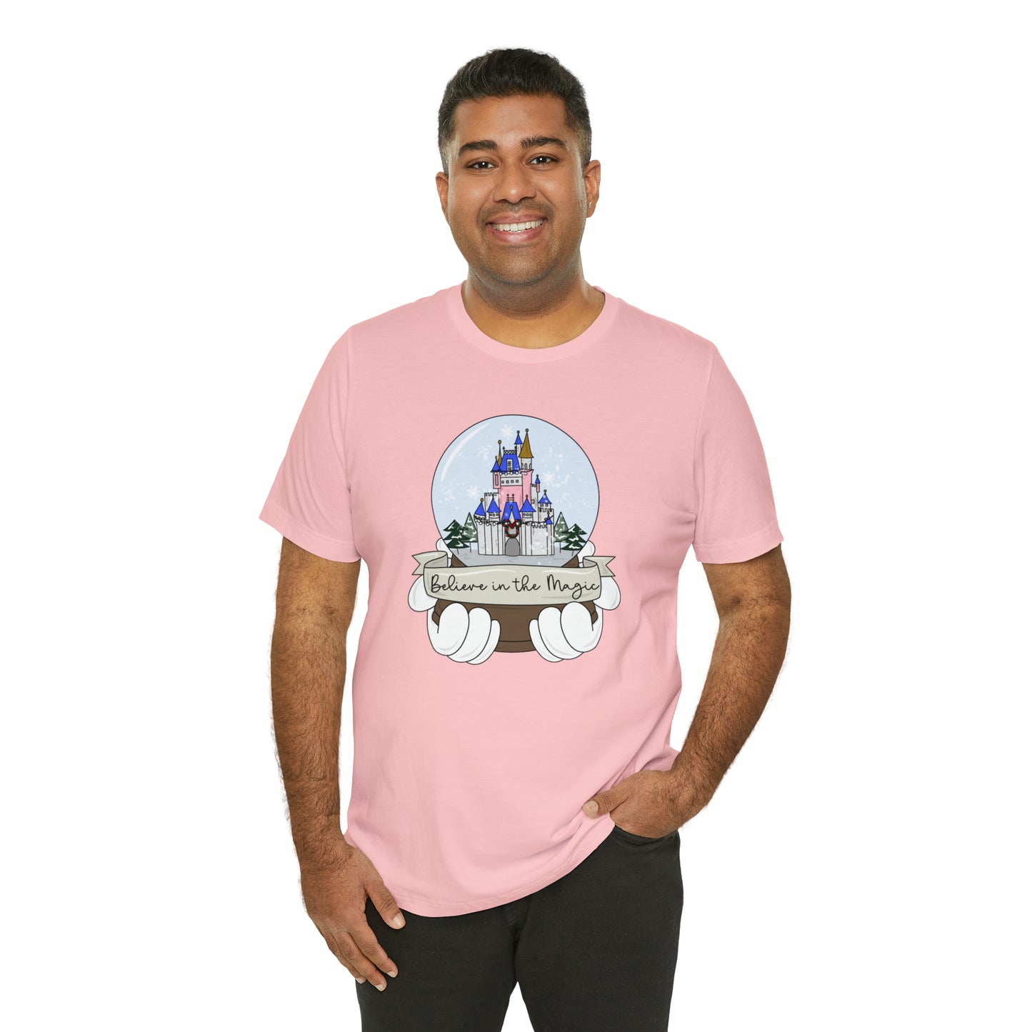 Adult WDW Snow Globe Tee - Bella + Canvas