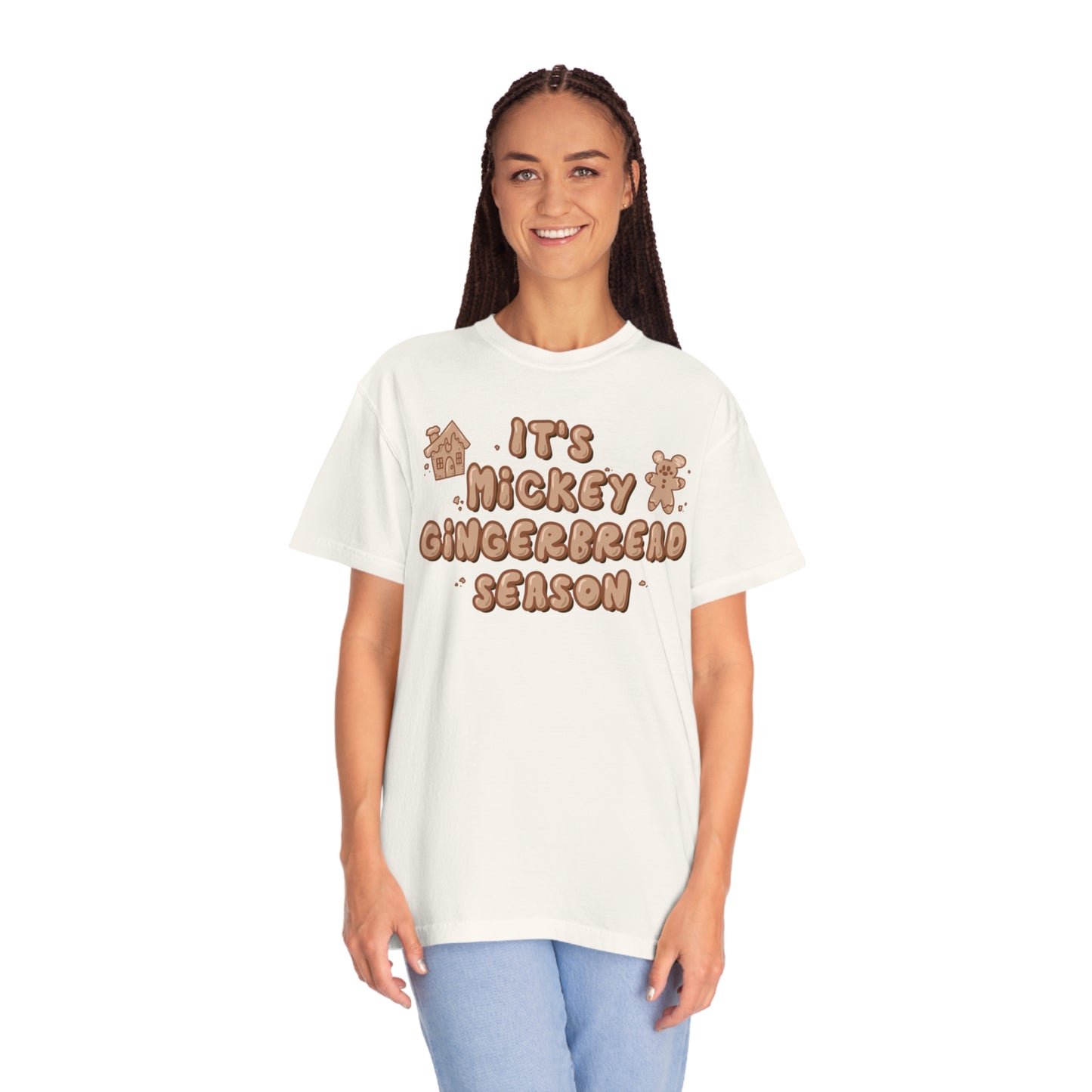 Adult Gingerbread Season Tee - Comfort Colors