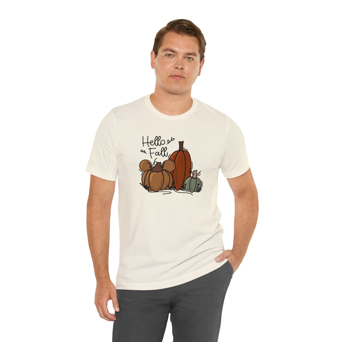 Adult Hello Fall Tee - Bella + Canvas
