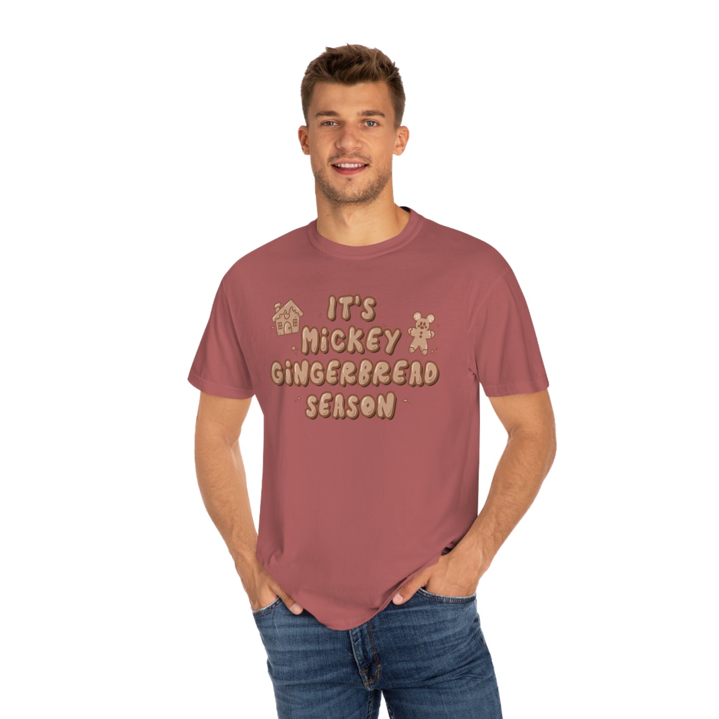 Adult Gingerbread Season Tee - Comfort Colors