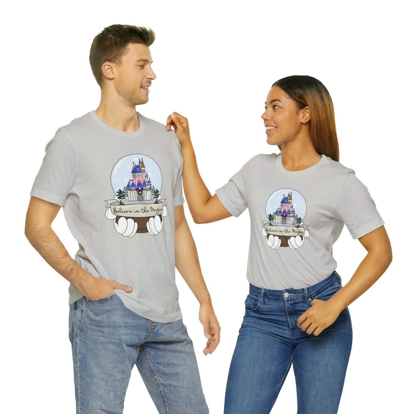 Adult WDW Snow Globe Tee - Bella + Canvas