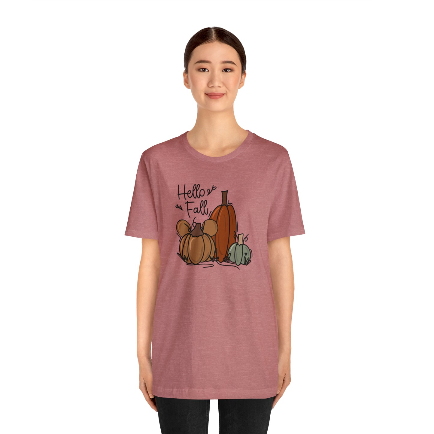 Adult Hello Fall Tee - Bella + Canvas