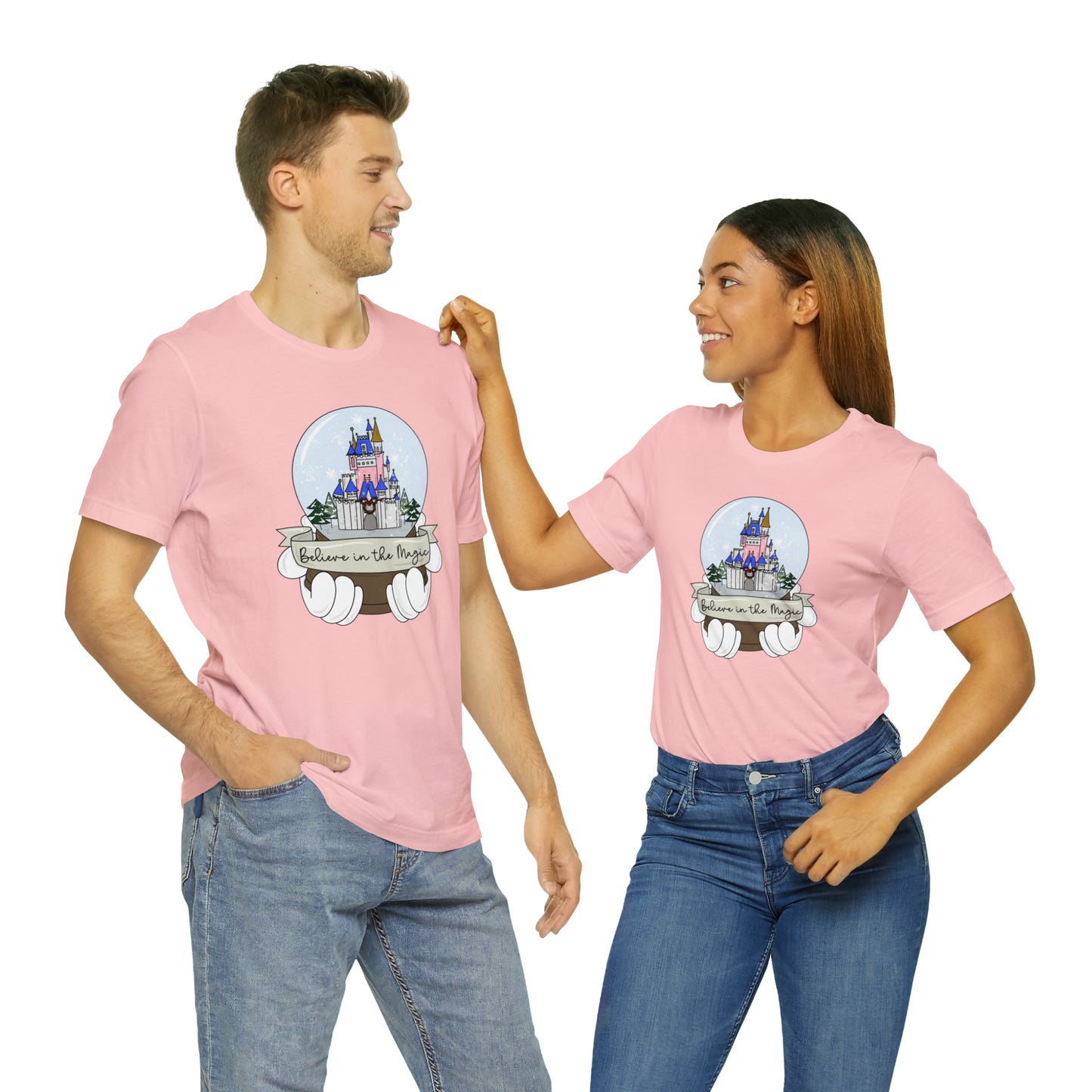 Adult WDW Snow Globe Tee - Bella + Canvas