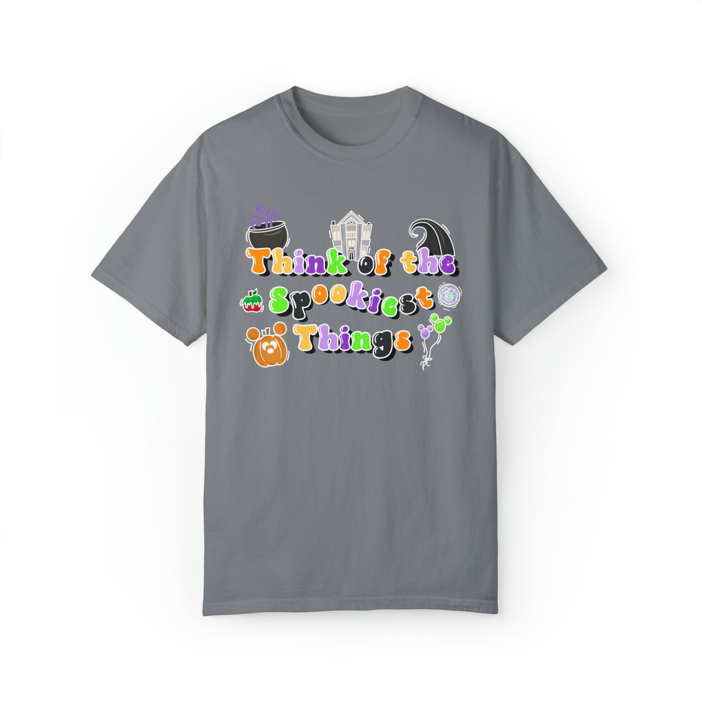 Adult Think of the spookiest things Tee - Comfort Colors