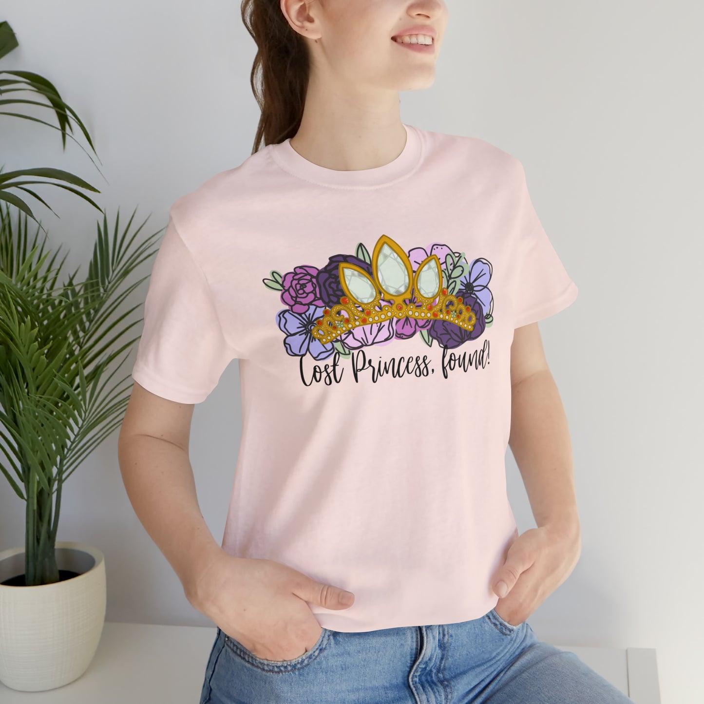 Adult Lost Princess, found Tee - Bella + Canvas