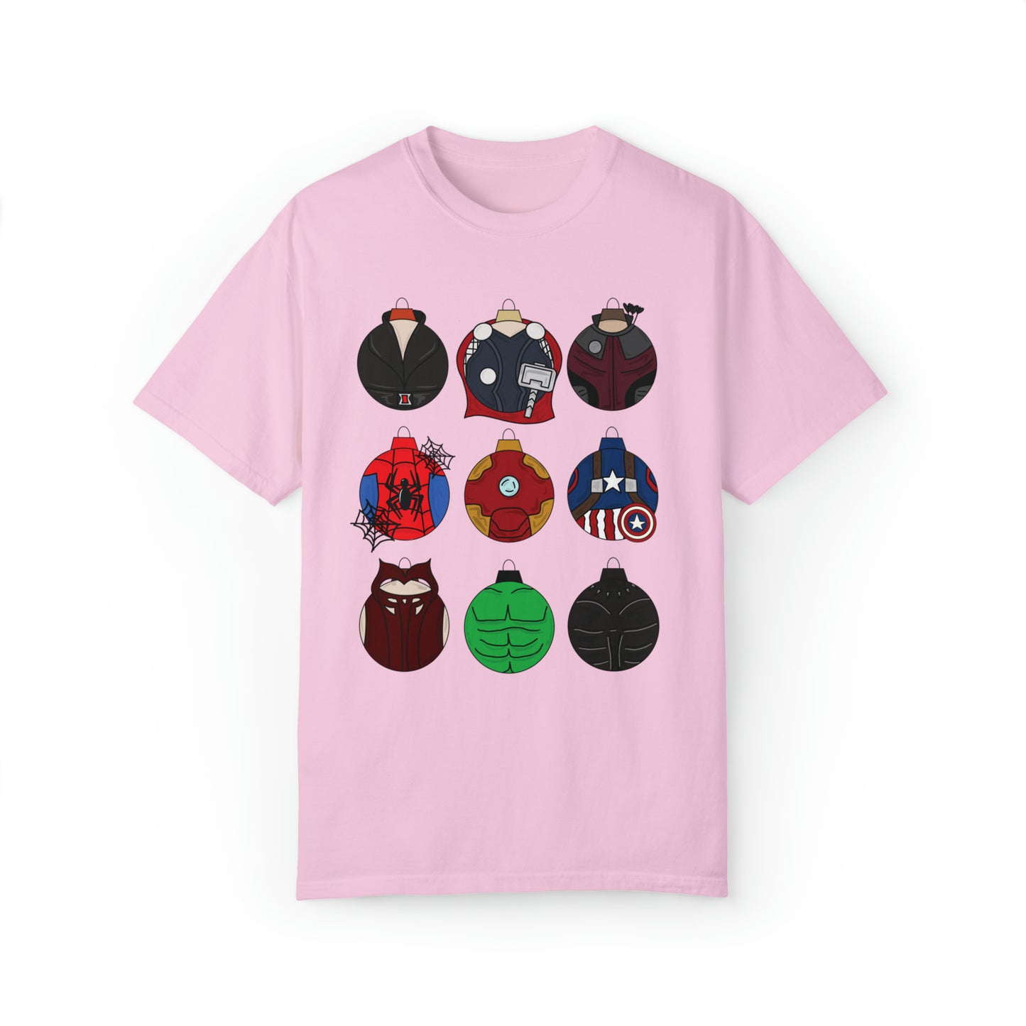 Adult Hero Ornaments Tee - Comfort Colors