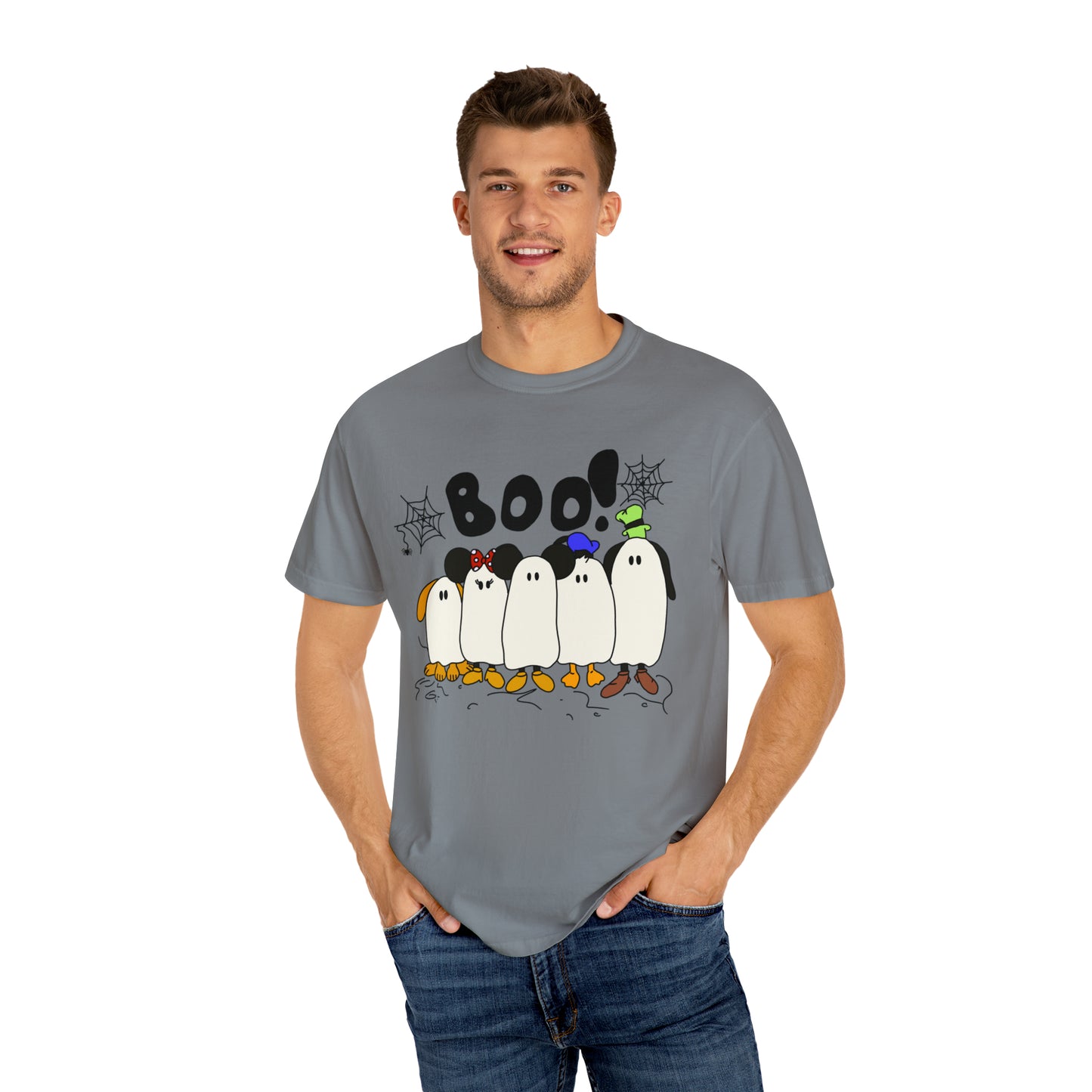 Adult Fabulous Ghosts Tee - Comfort Colors